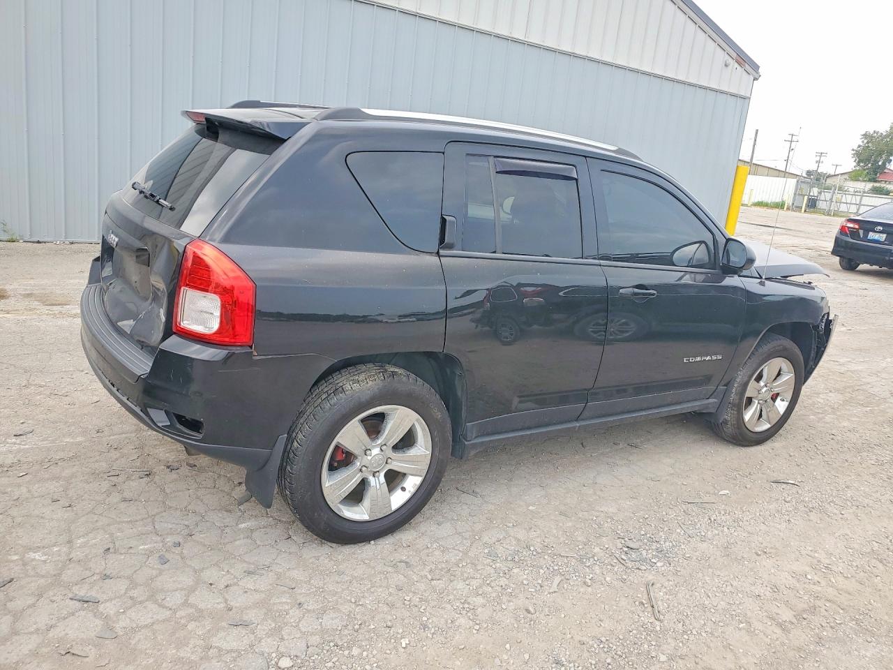 2012 Jeep Compass Latitude Black vin: 1C4NJDEB5CD661914