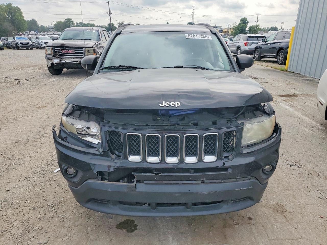 2012 Jeep Compass Latitude Black vin: 1C4NJDEB5CD661914