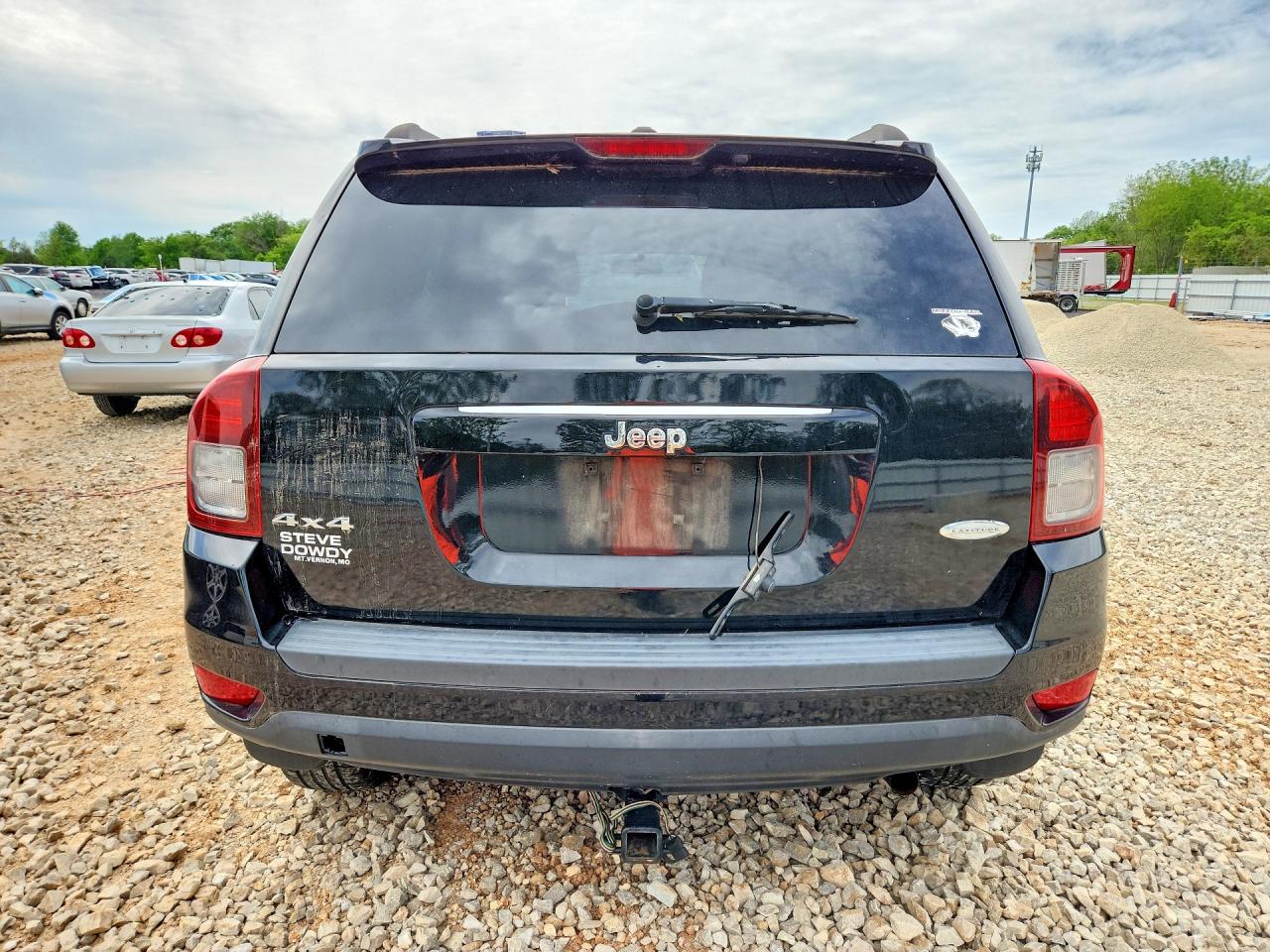 2014 Jeep Compass Latitude Black vin: 1C4NJDEB5ED858696