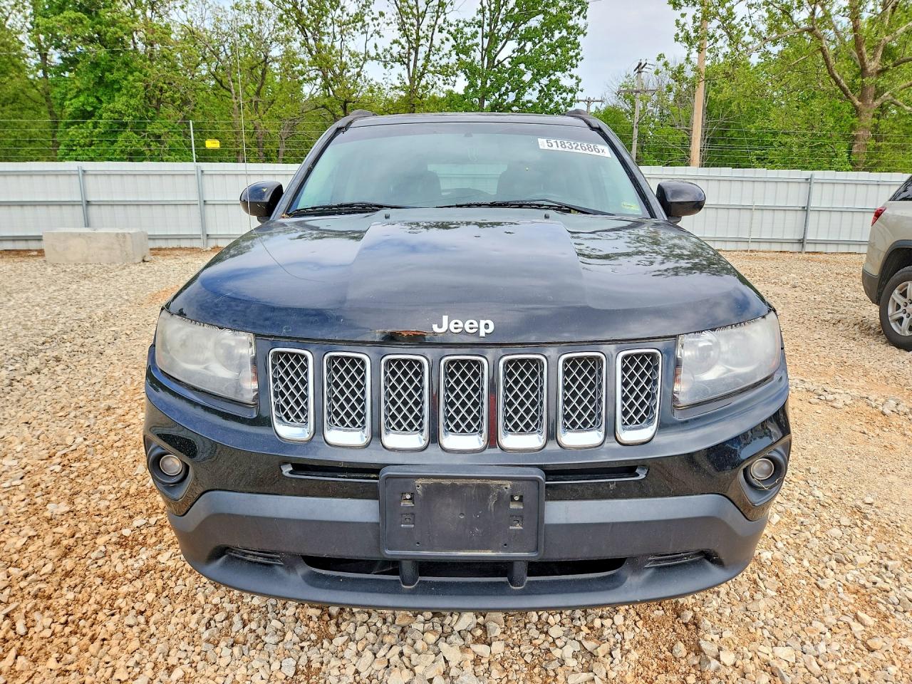 2014 Jeep Compass Latitude Black vin: 1C4NJDEB5ED858696