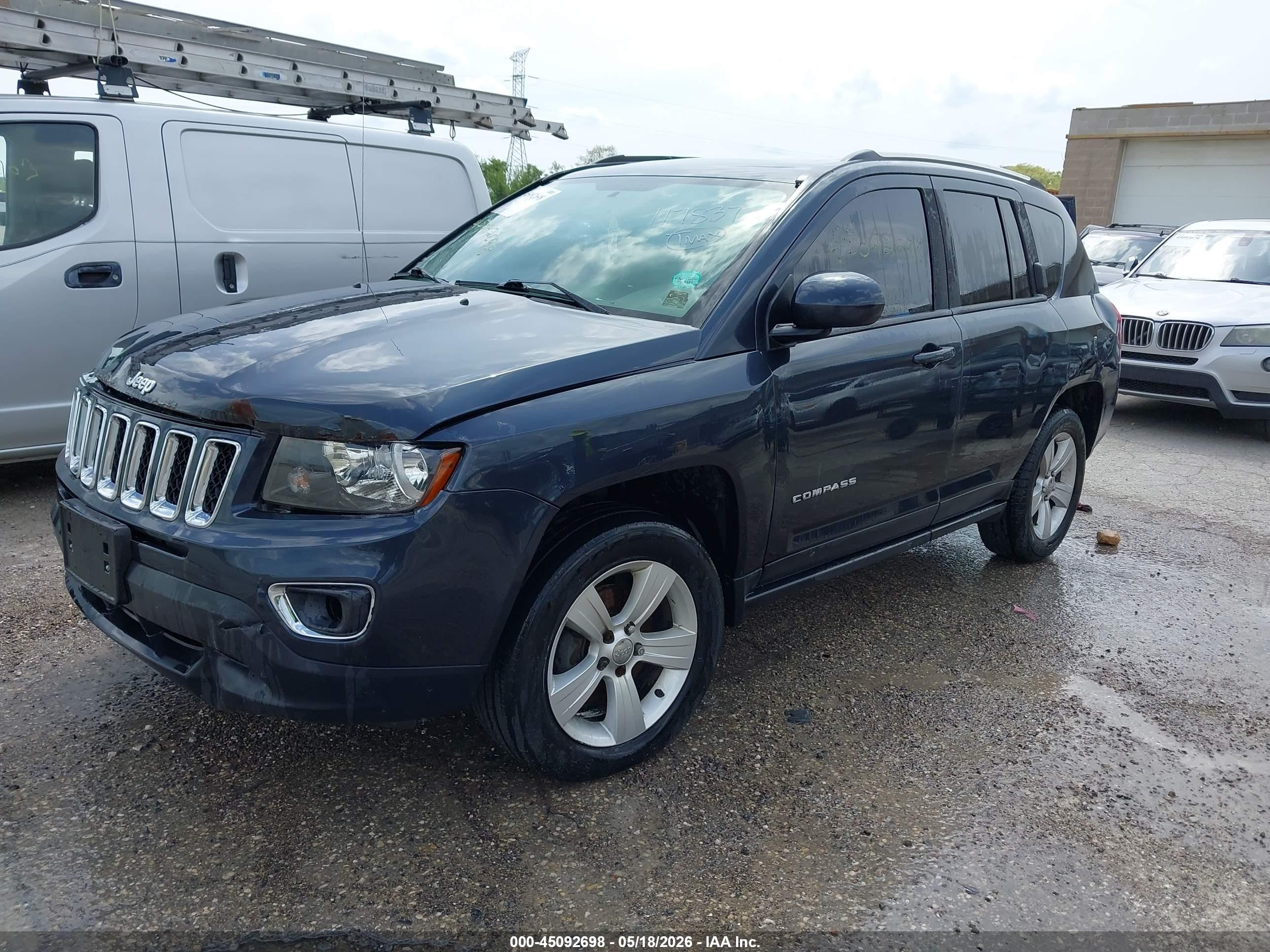 2015 Jeep Compass High Altitude Edition Gray vin: 1C4NJDEB5FD117837