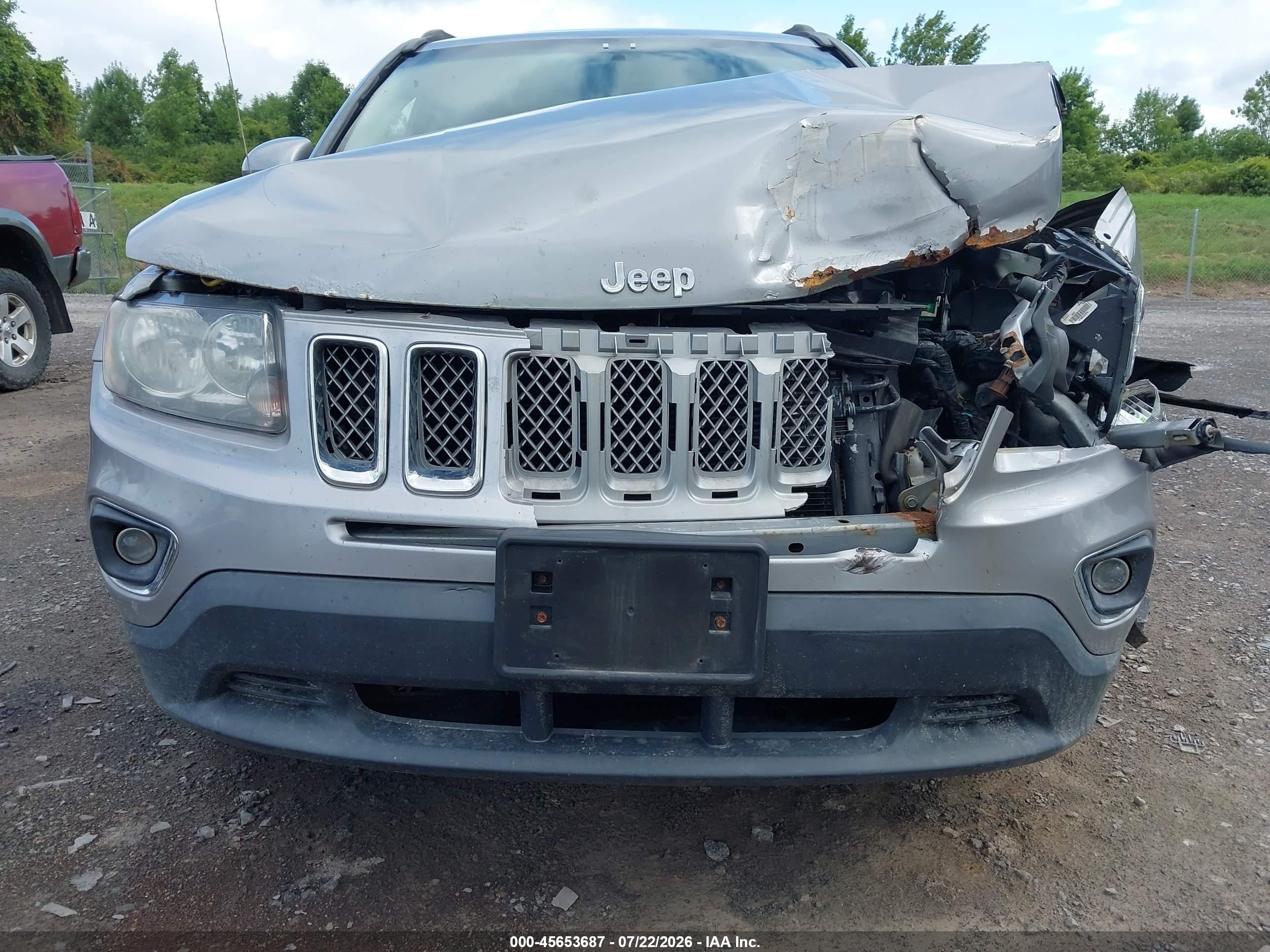 2015 Jeep Compass High Altitude Edition Gray vin: 1C4NJDEB5FD184583