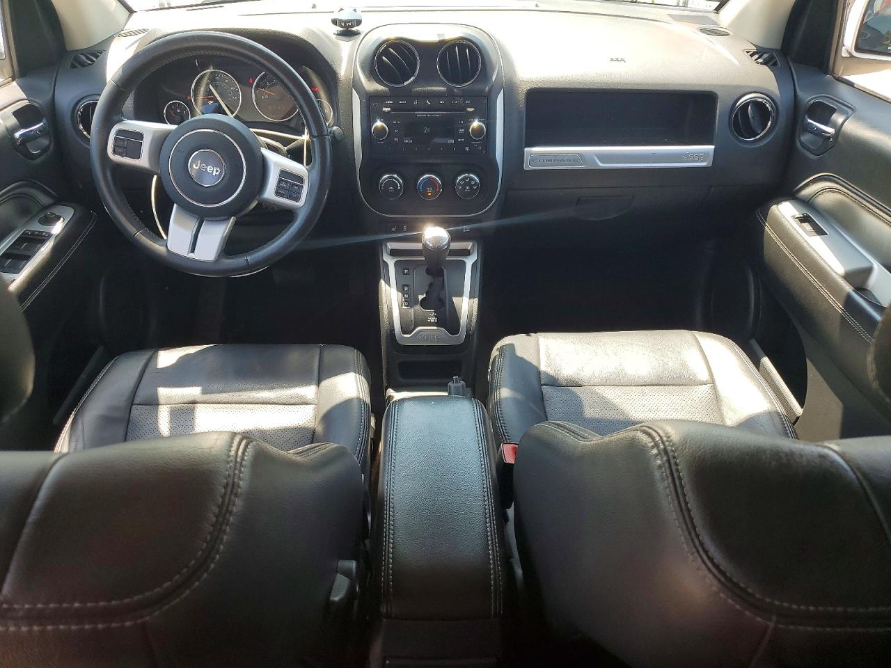 2015 Jeep Compass Latitude Белый vin: 1C4NJDEB5FD395976