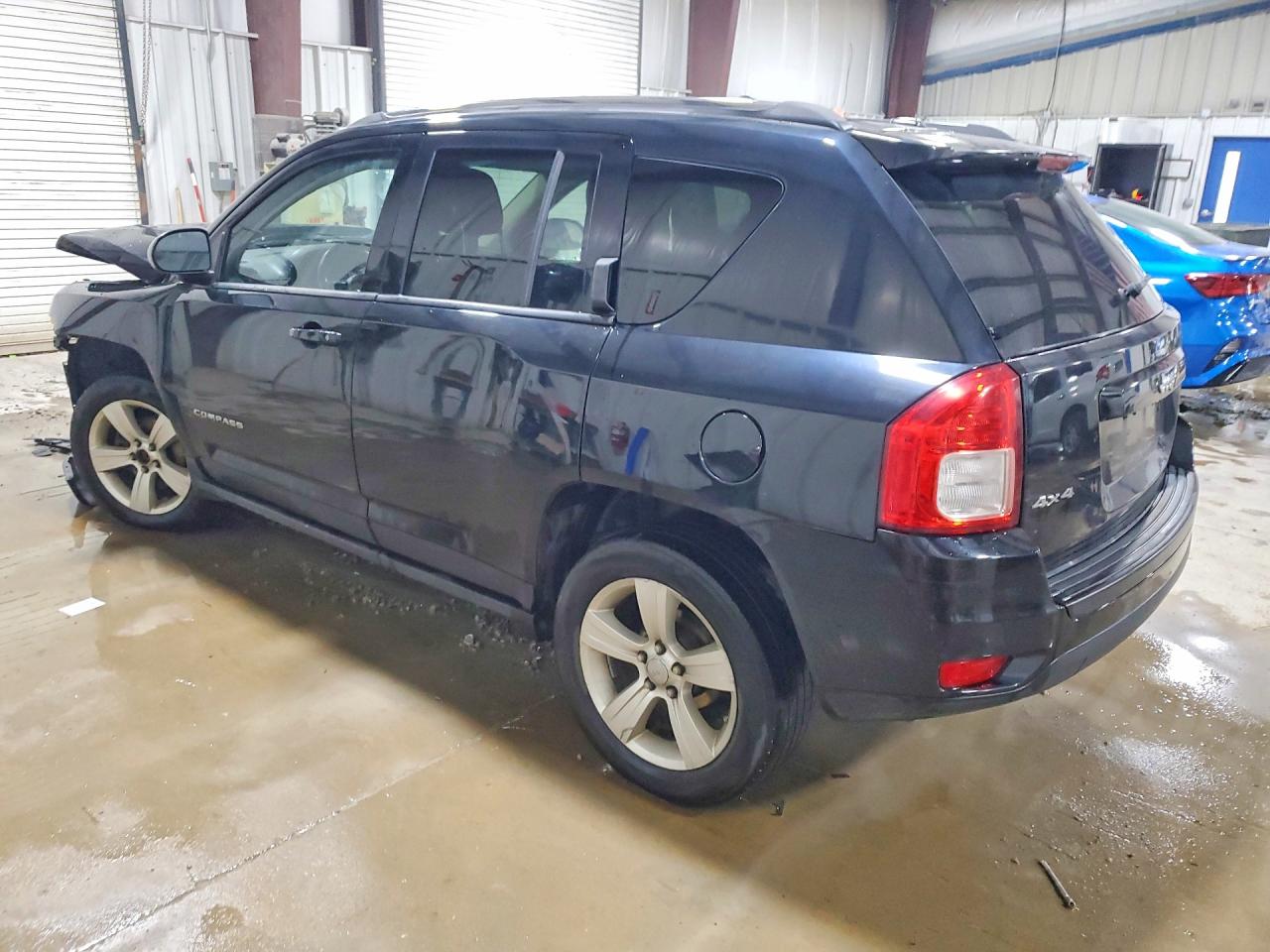 2012 Jeep Compass Latitude Black vin: 1C4NJDEB6CD511116