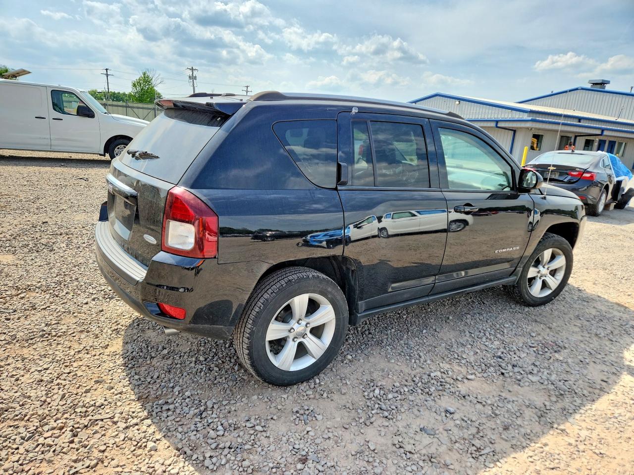 2014 Jeep Compass Latitude Black vin: 1C4NJDEB6ED688266