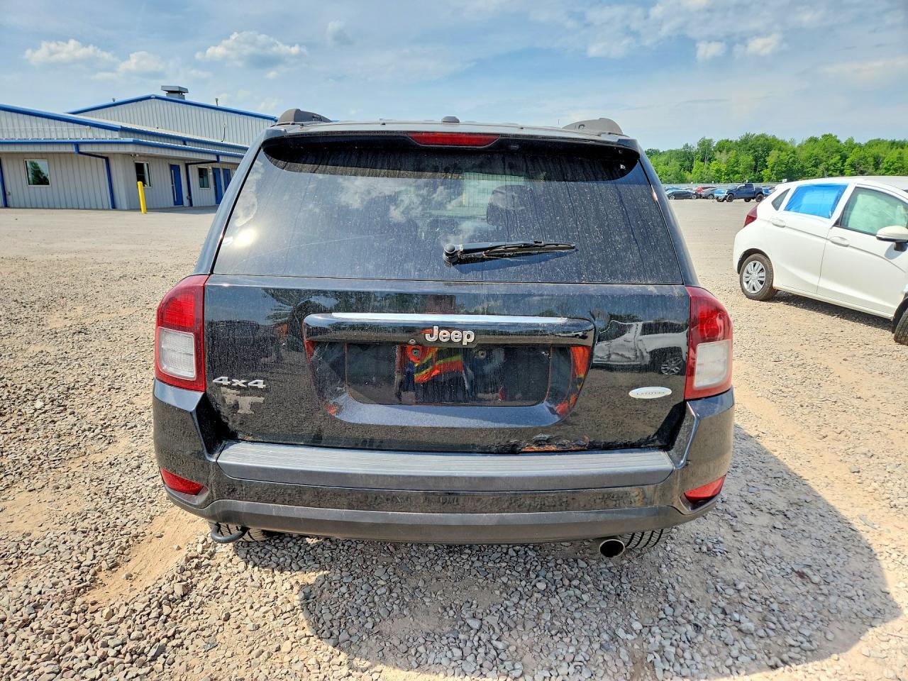 2014 Jeep Compass Latitude Black vin: 1C4NJDEB6ED688266