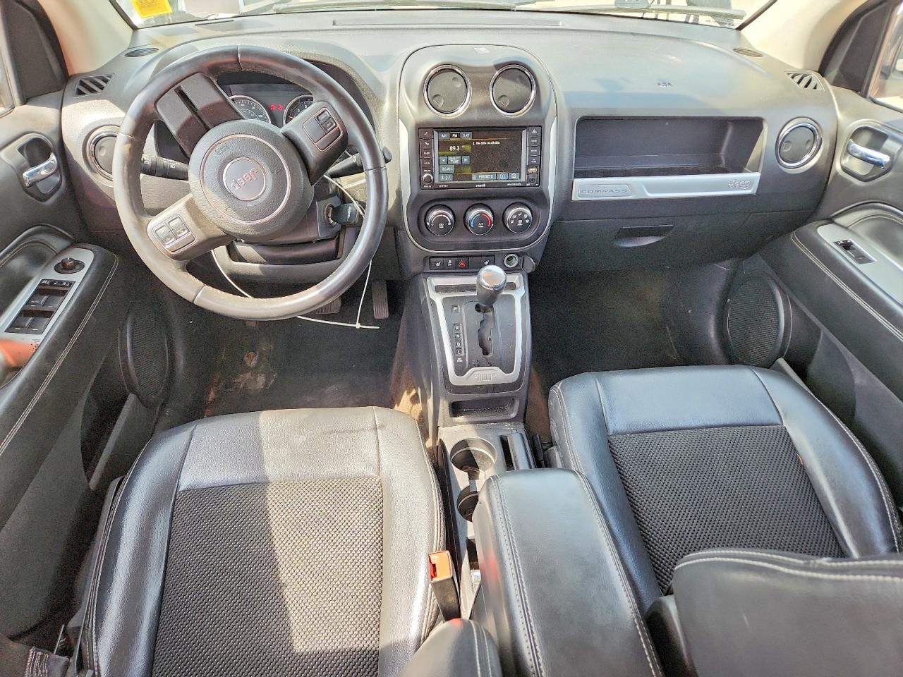 2014 Jeep Compass Latitude Black vin: 1C4NJDEB6ED688266