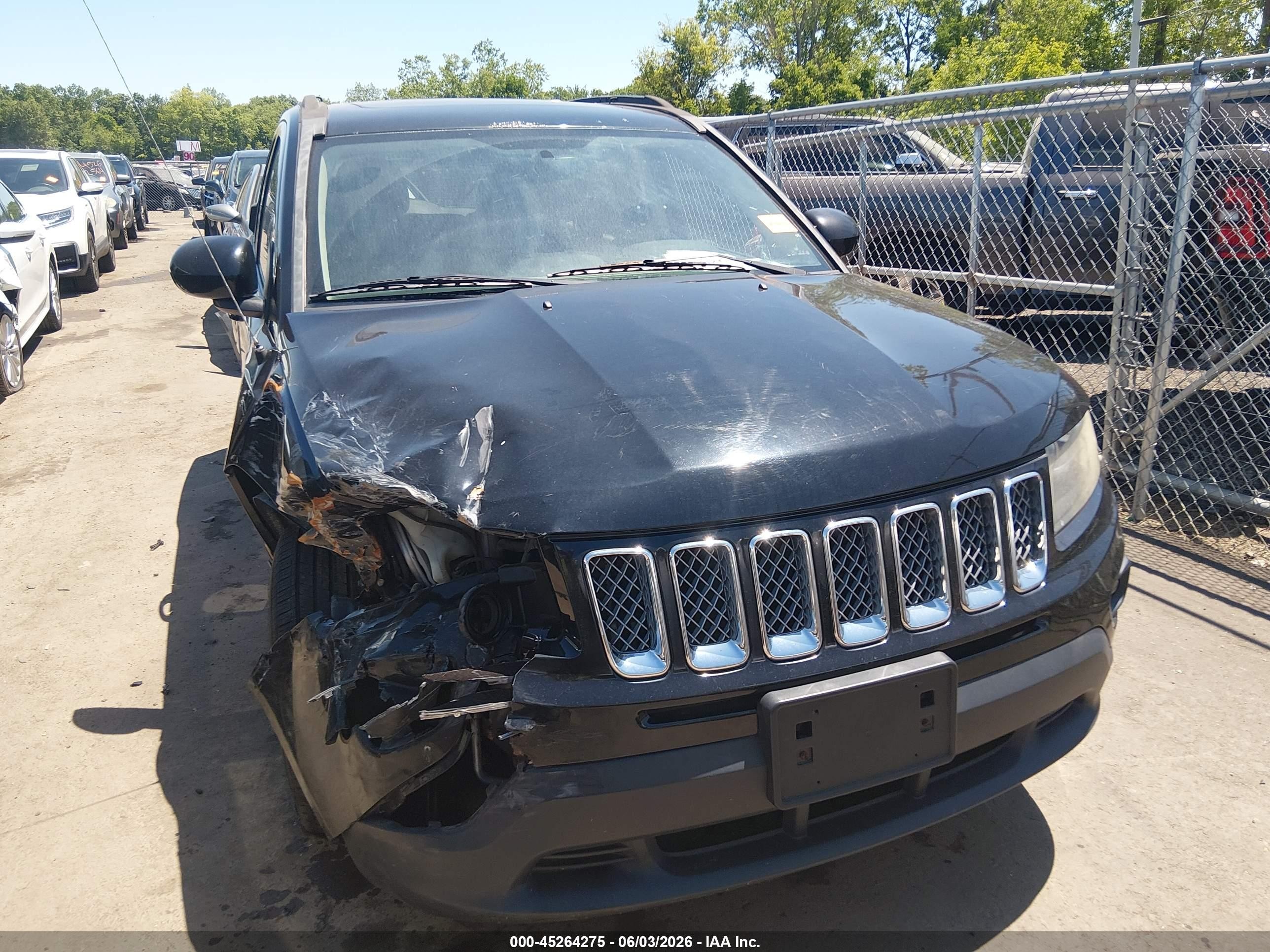 2015 Jeep Compass High Altitude Edition Black vin: 1C4NJDEB6FD109584
