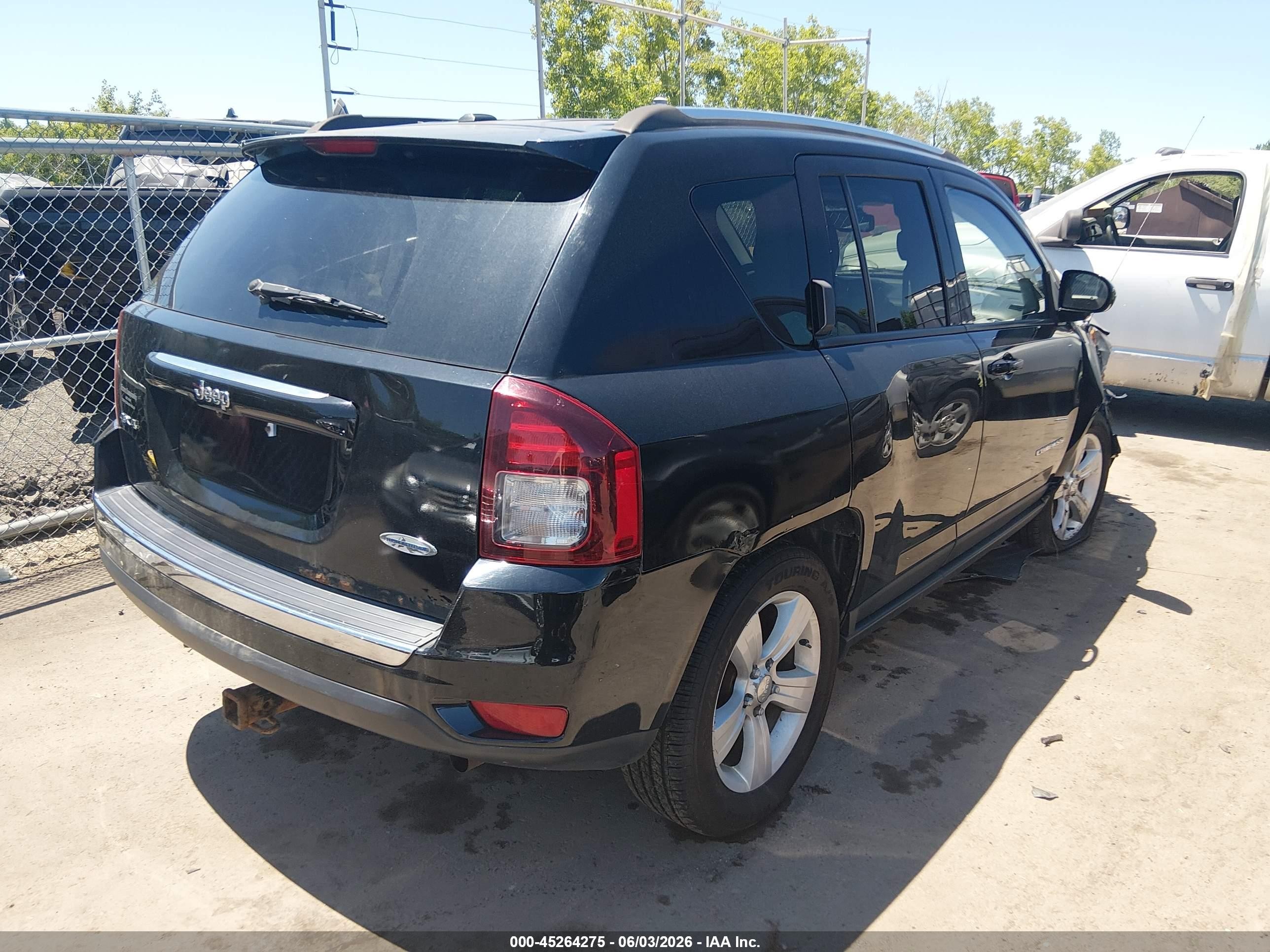 2015 Jeep Compass High Altitude Edition Black vin: 1C4NJDEB6FD109584