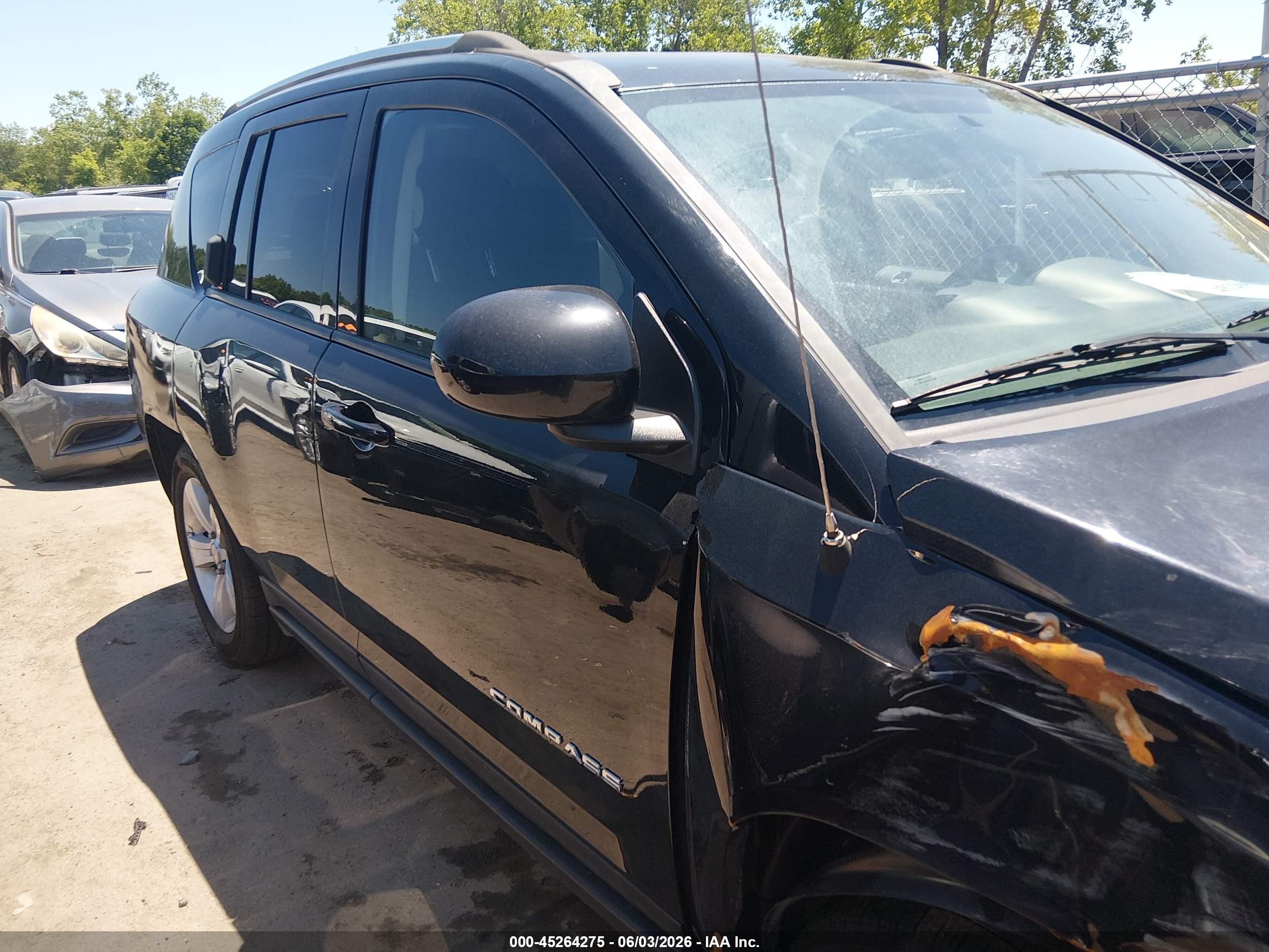 2015 Jeep Compass High Altitude Edition Black vin: 1C4NJDEB6FD109584