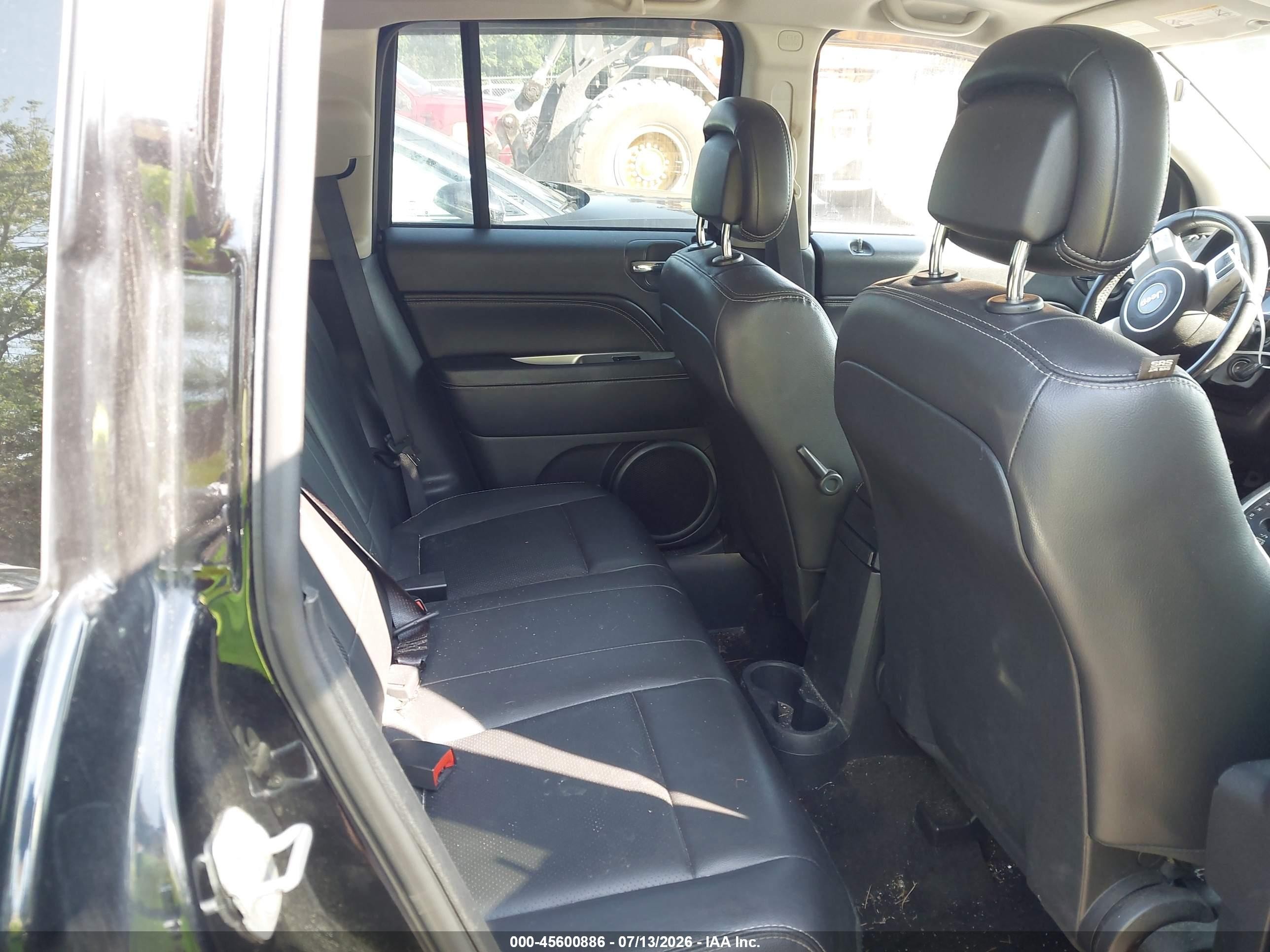 2015 Jeep Compass High Altitude Edition Черный vin: 1C4NJDEB6FD370746