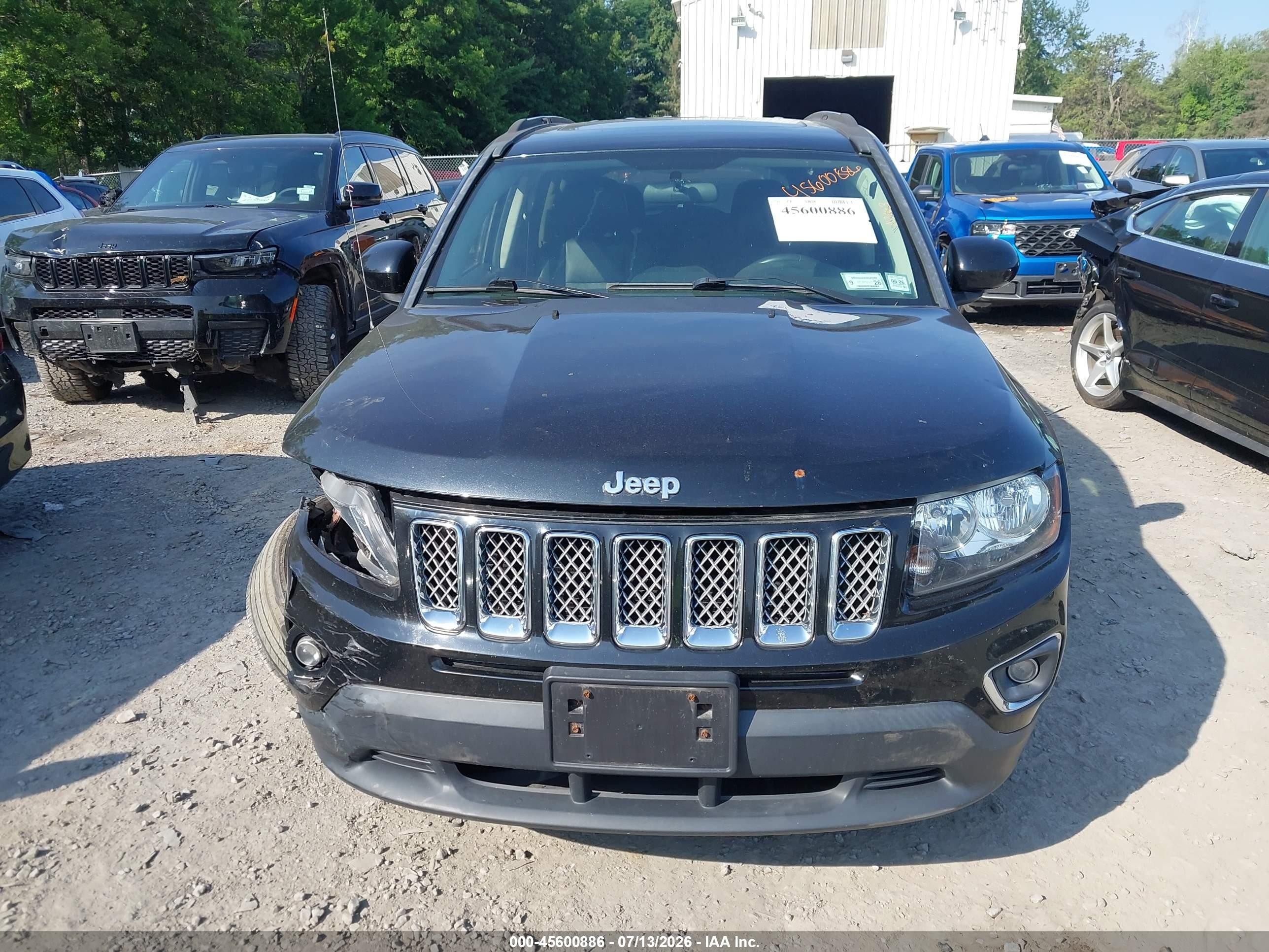 2015 Jeep Compass High Altitude Edition Черный vin: 1C4NJDEB6FD370746