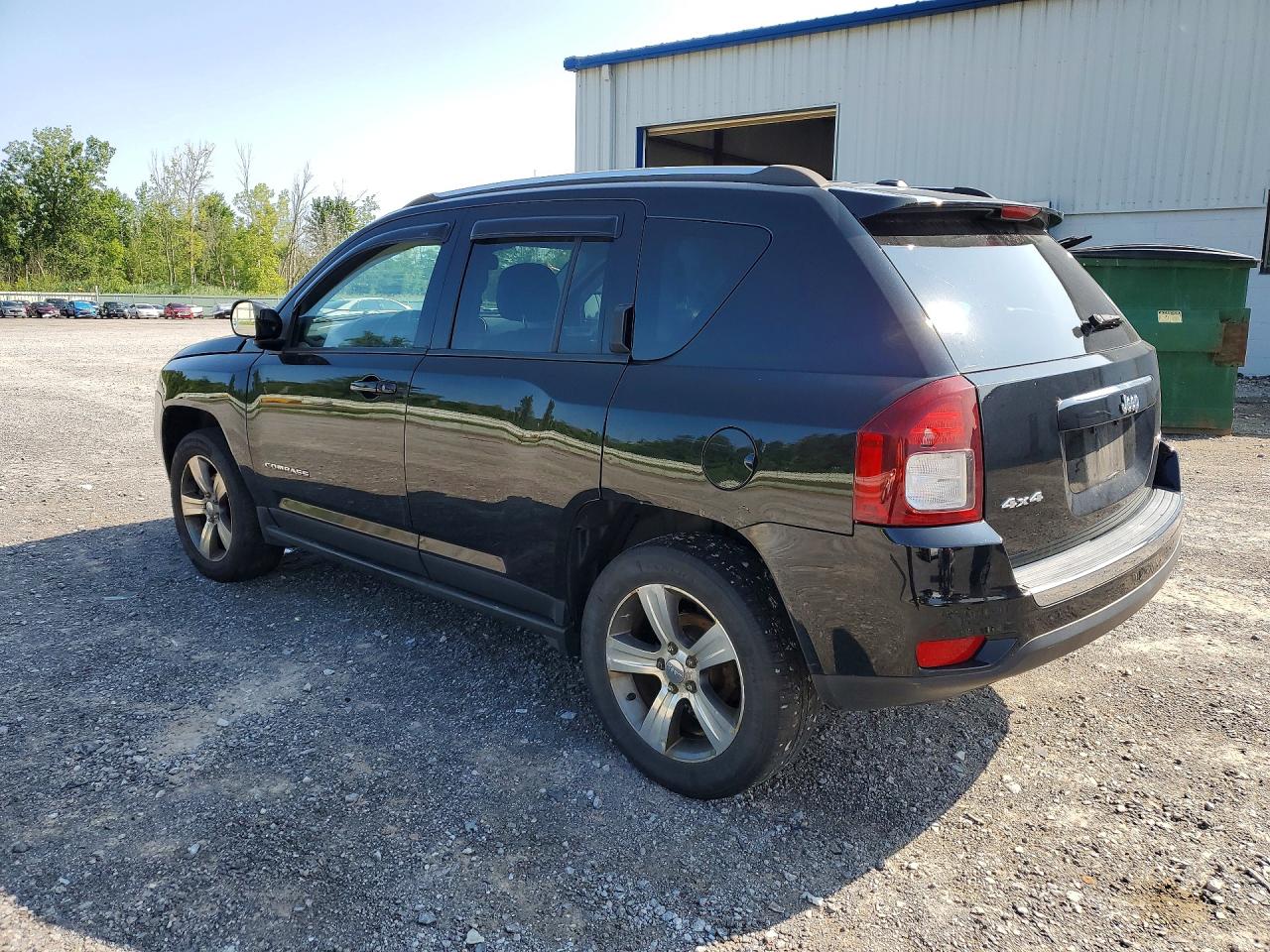 2016 Jeep Compass Latitude Черный vin: 1C4NJDEB6GD714612