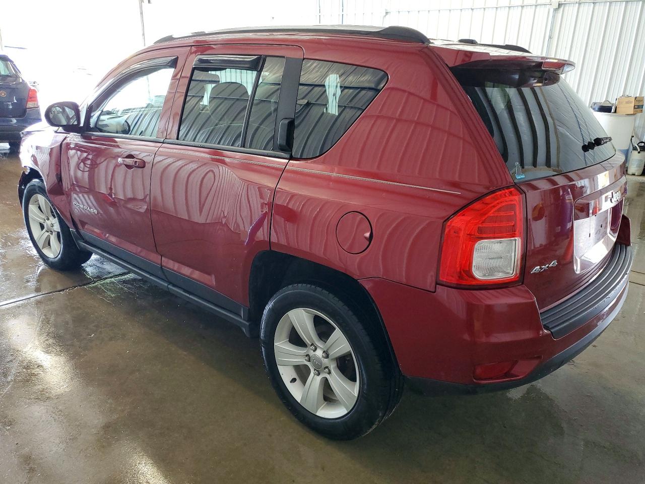 2012 Jeep Compass Latitude Burgundy vin: 1C4NJDEB7CD525624