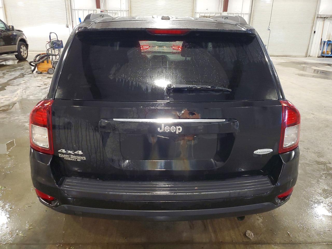 2014 Jeep Compass Latitude Black vin: 1C4NJDEB7ED694027