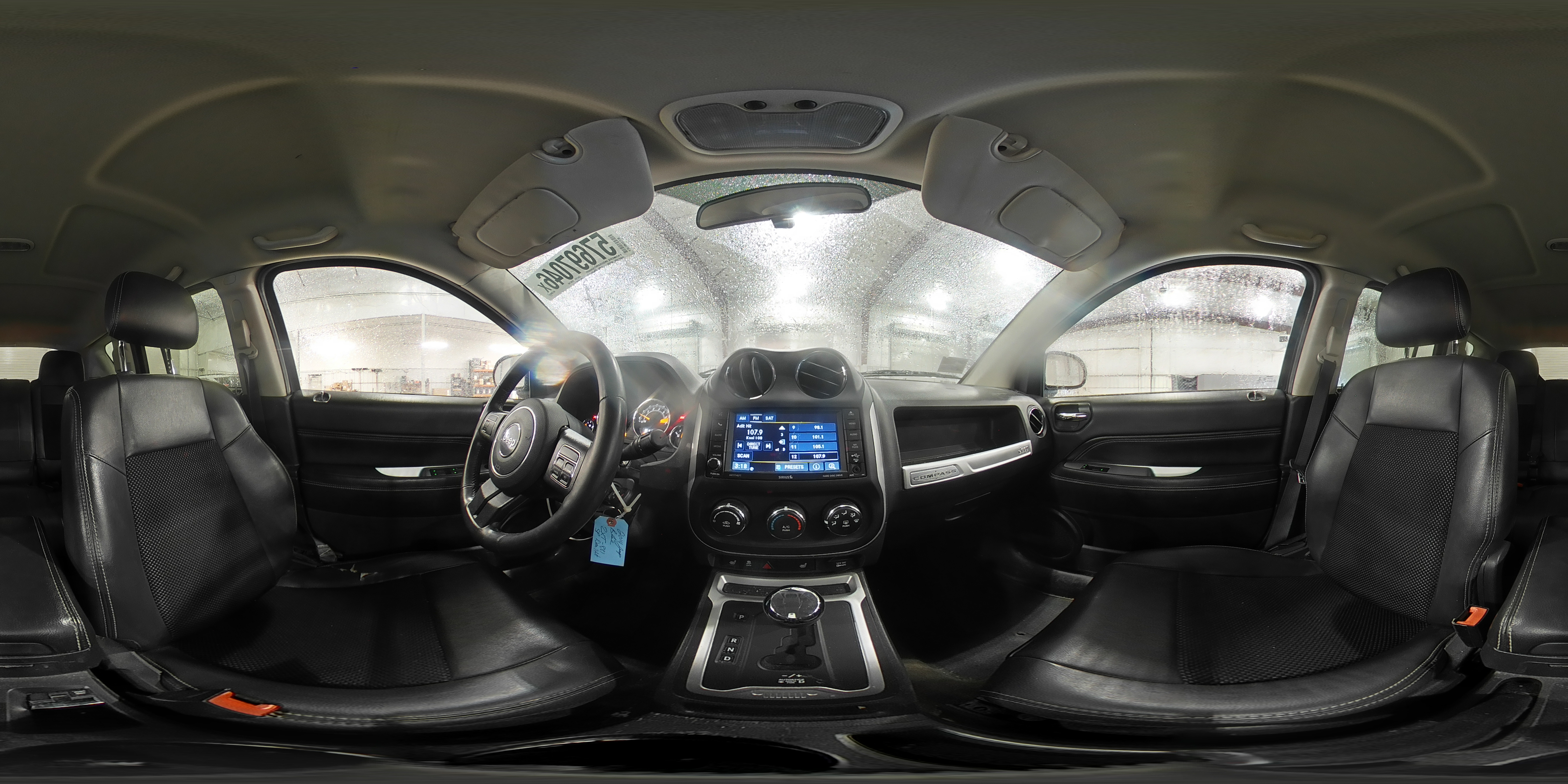 2014 Jeep Compass Latitude Black vin: 1C4NJDEB7ED694027
