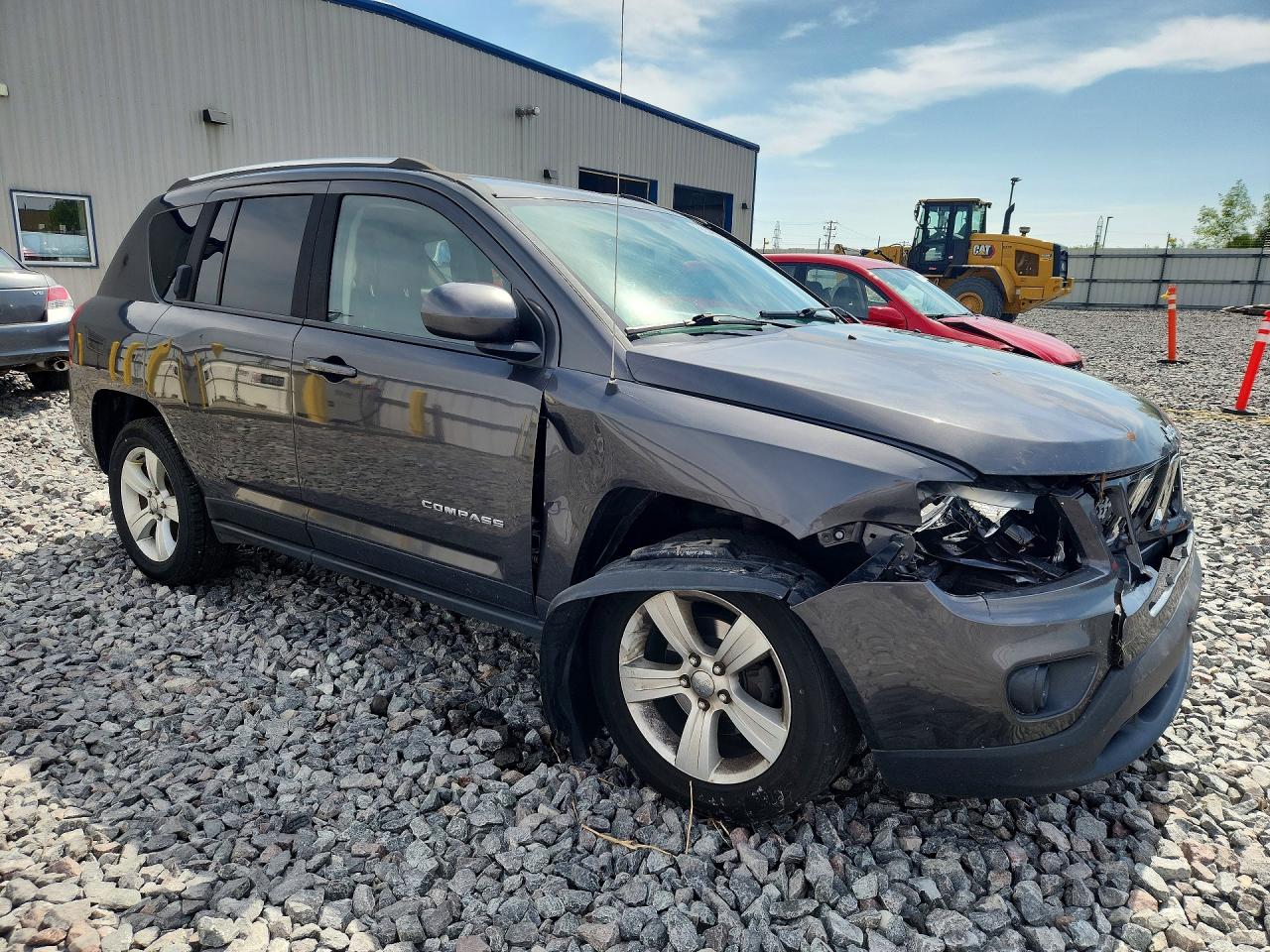 2014 Jeep Compass Latitude Серый vin: 1C4NJDEB7ED759877