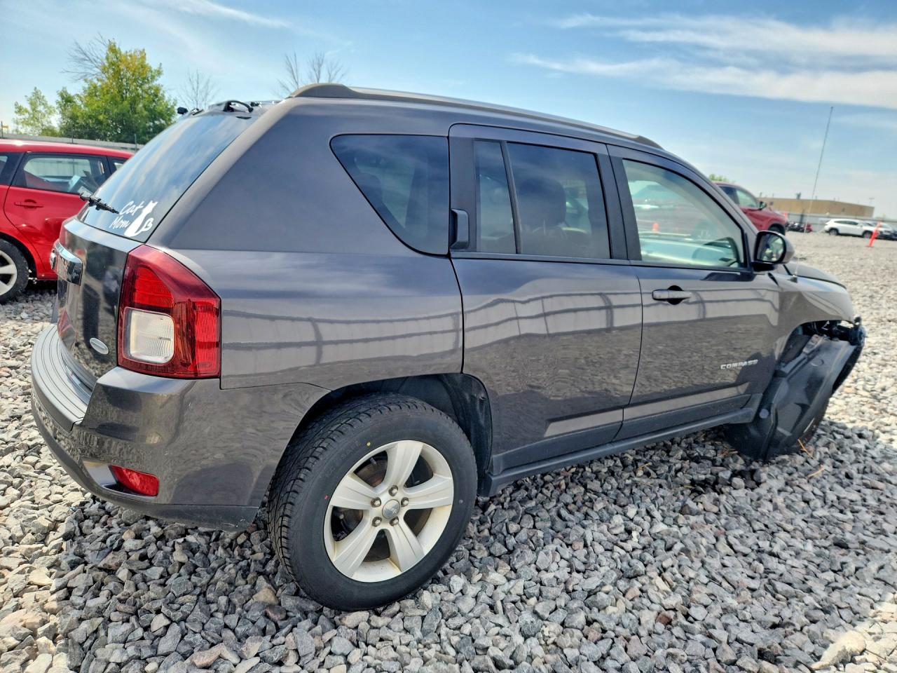 2014 Jeep Compass Latitude Серый vin: 1C4NJDEB7ED759877