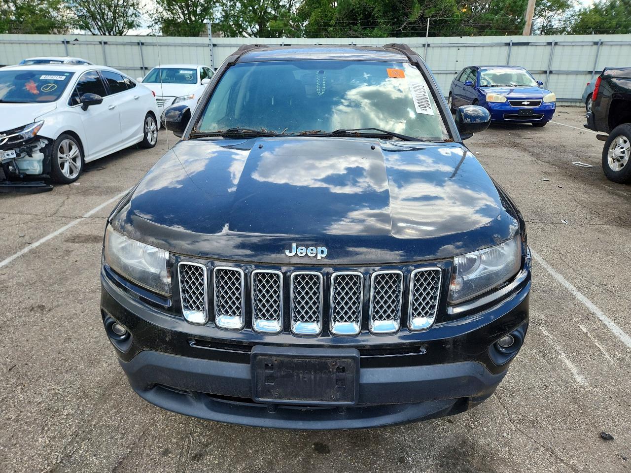 2014 Jeep Compass Latitude Black vin: 1C4NJDEB7ED809872