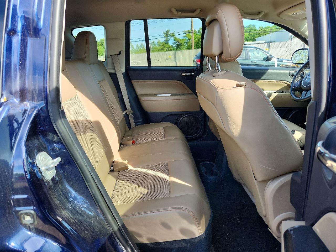 2014 Jeep Compass Latitude Blue vin: 1C4NJDEB7ED886385