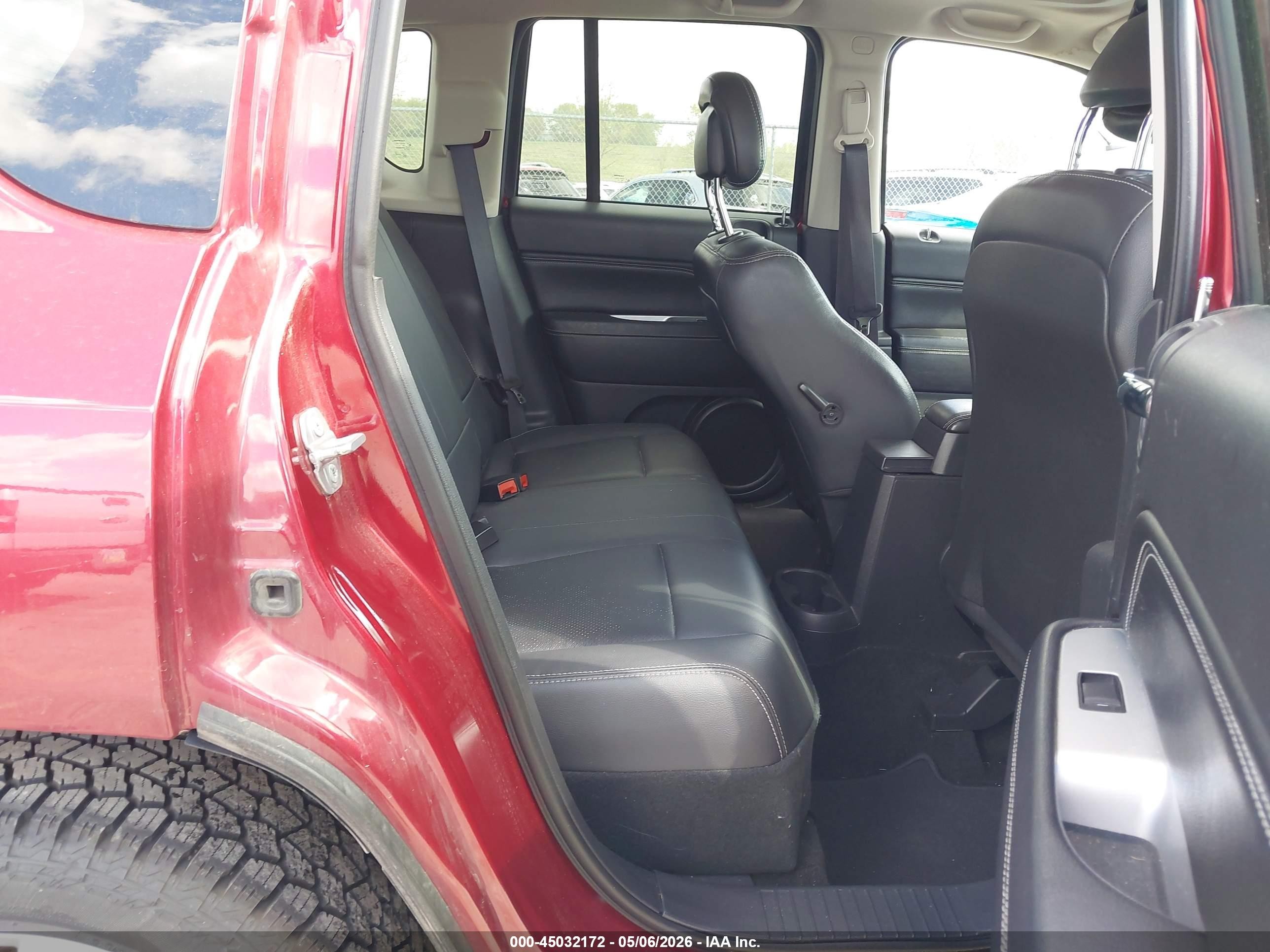 2015 Jeep Compass High Altitude Edition Red vin: 1C4NJDEB7FD206941