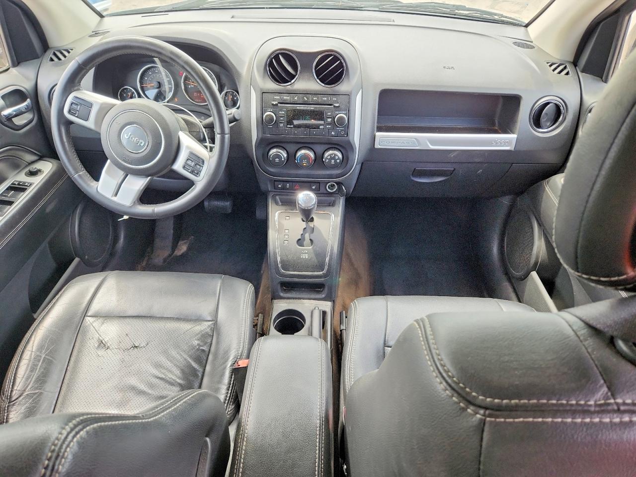2015 Jeep Compass Latitude Black vin: 1C4NJDEB7FD215185