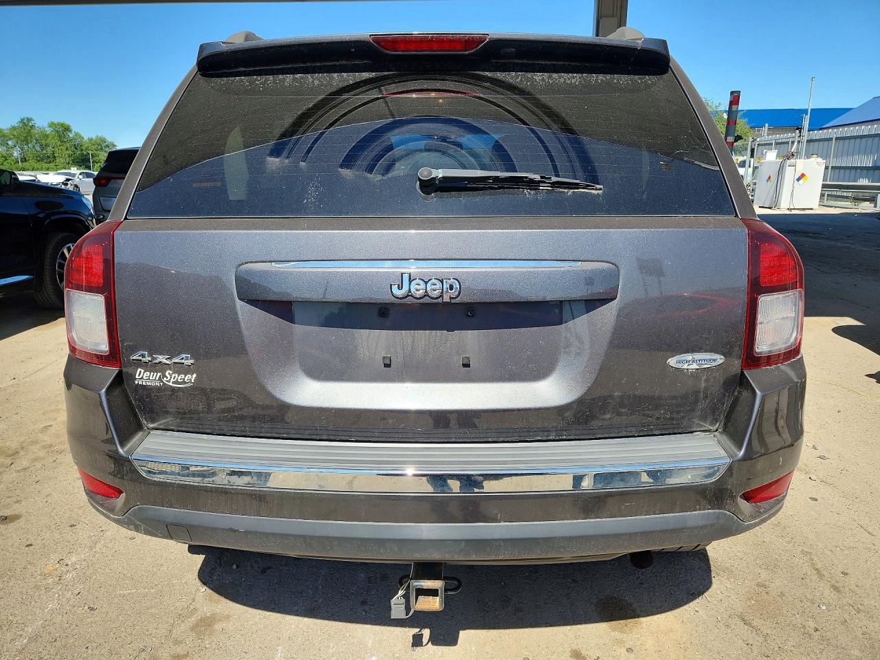 2015 Jeep Compass Latitude Серый vin: 1C4NJDEB7FD245996