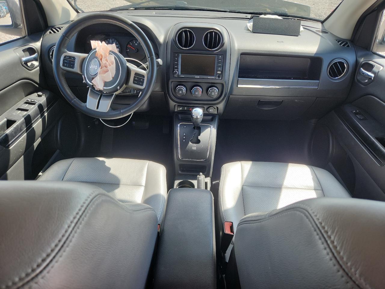 2012 Jeep Compass Latitude Silver vin: 1C4NJDEB8CD613520