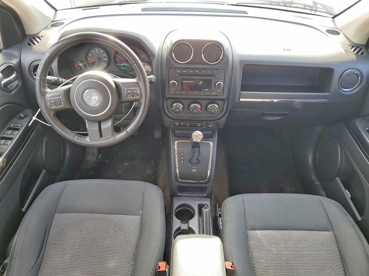 2013 Jeep Compass Latitude Black vin: 1C4NJDEB8DD207612