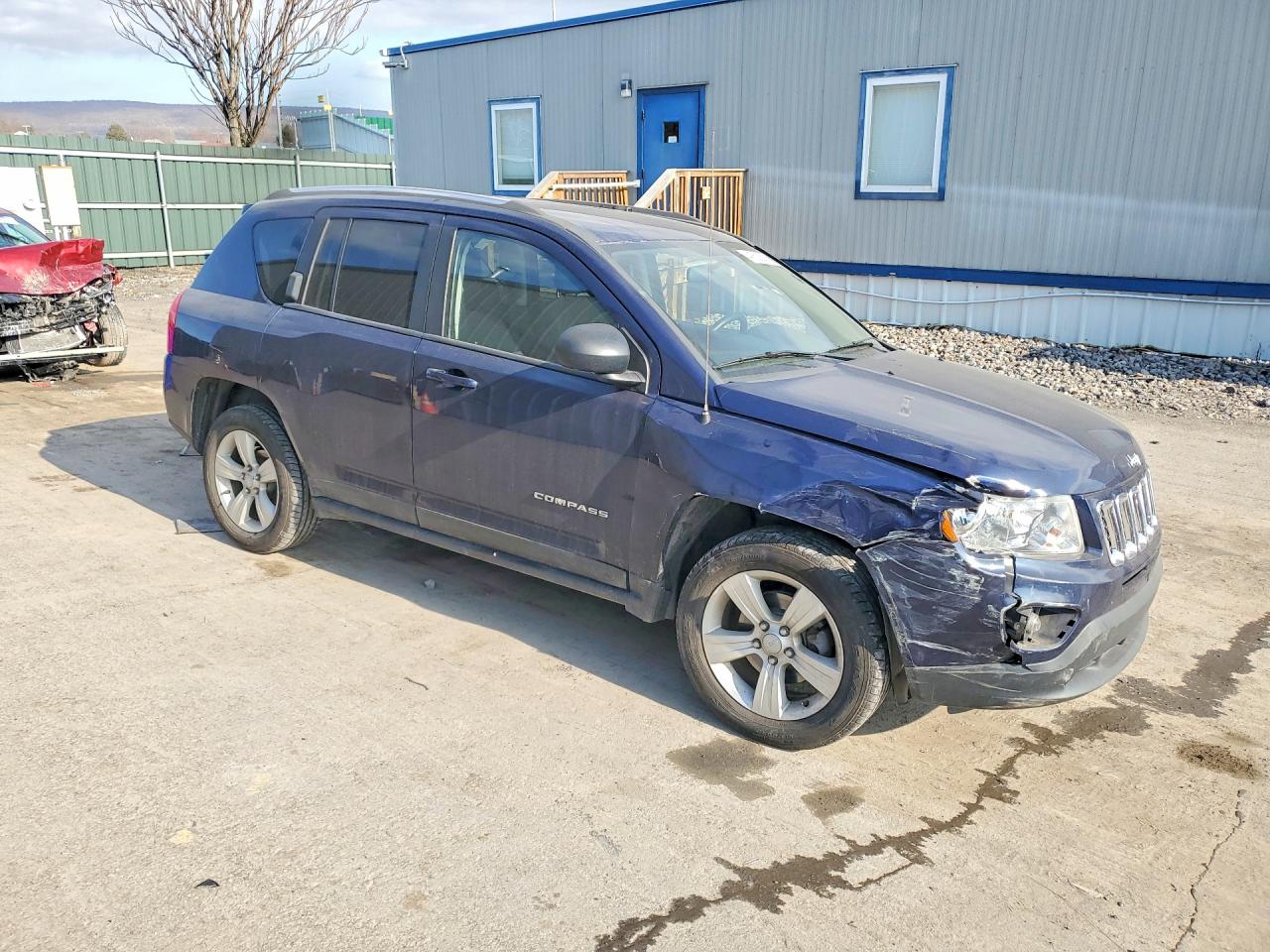 2013 Jeep Compass Latitude Black vin: 1C4NJDEB8DD207612