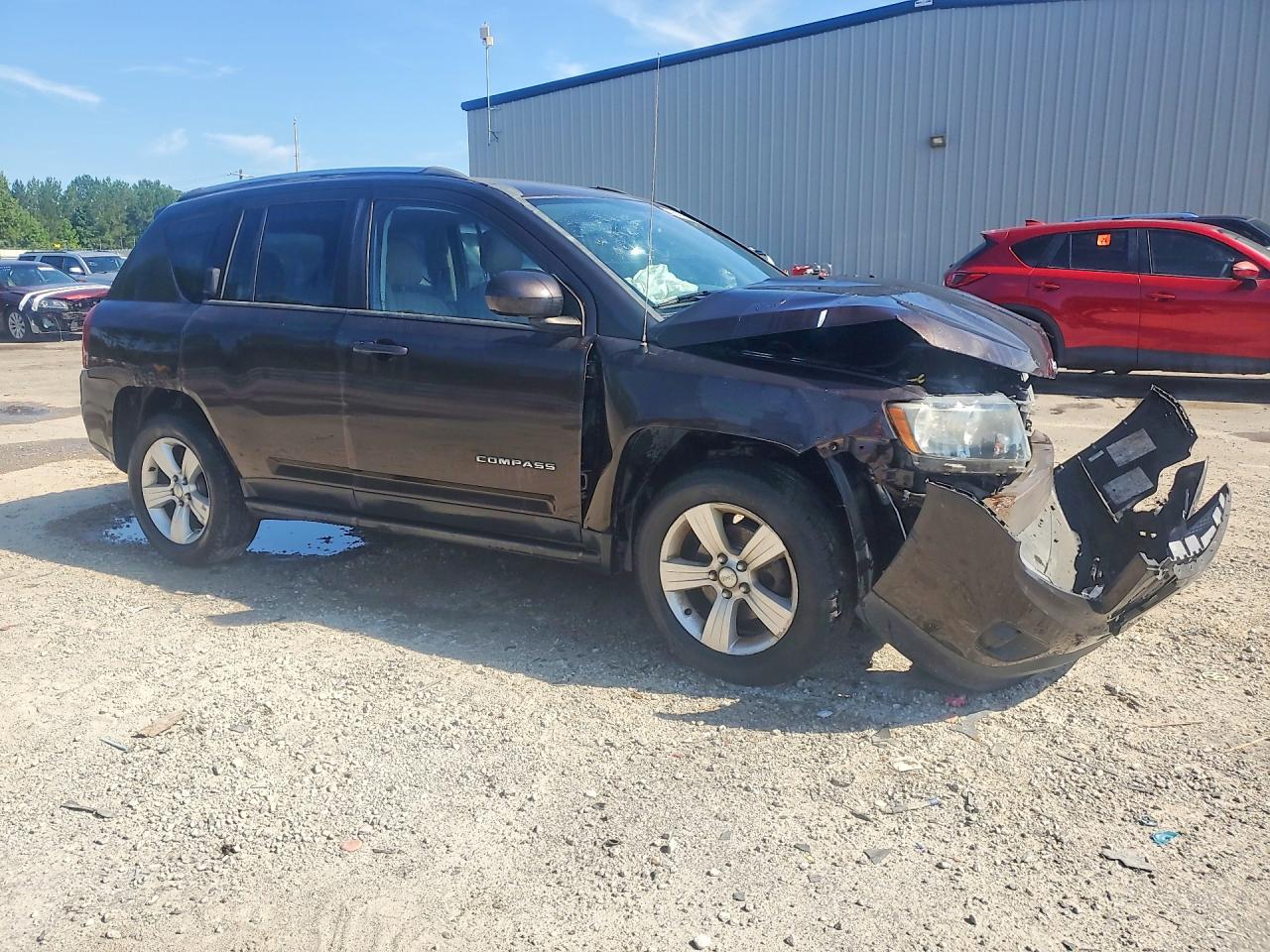 2014 Jeep Compass Latitude Бордовый vin: 1C4NJDEB8ED621796