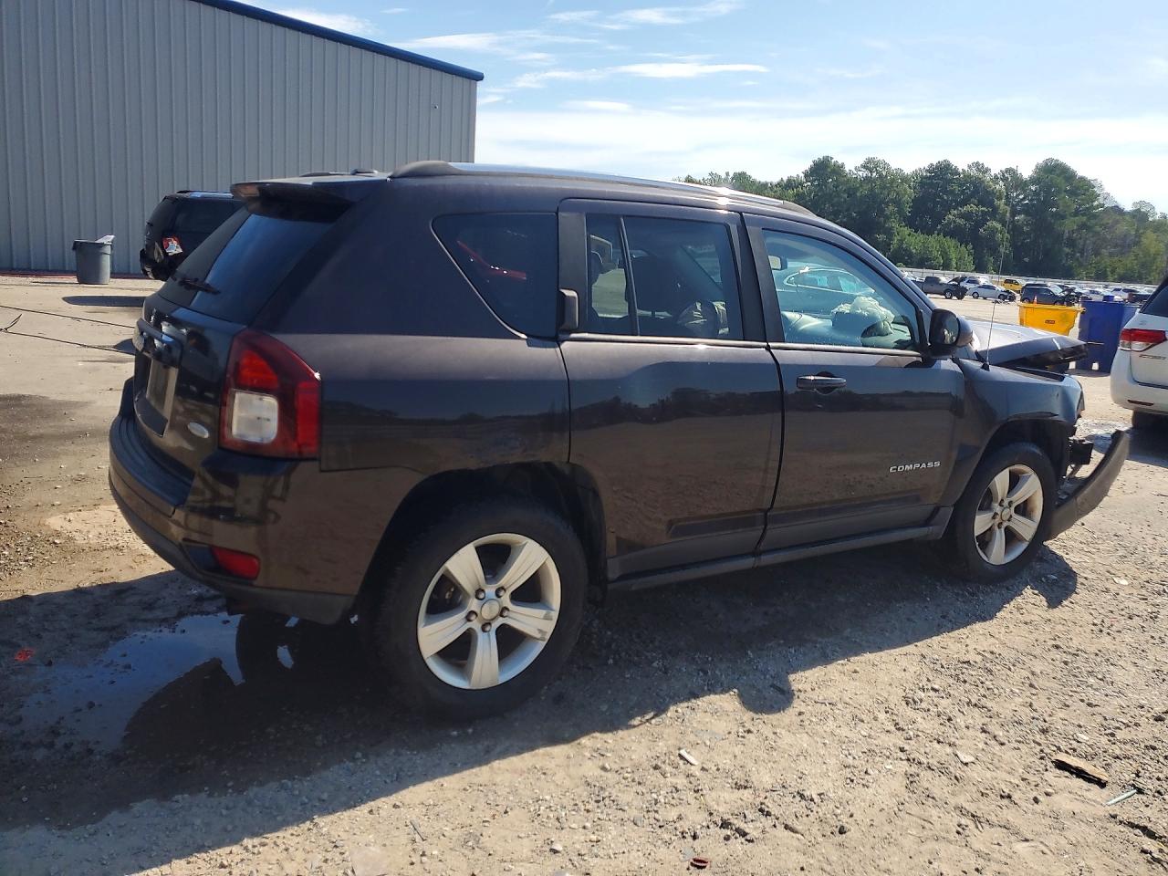 2014 Jeep Compass Latitude Бордовый vin: 1C4NJDEB8ED621796