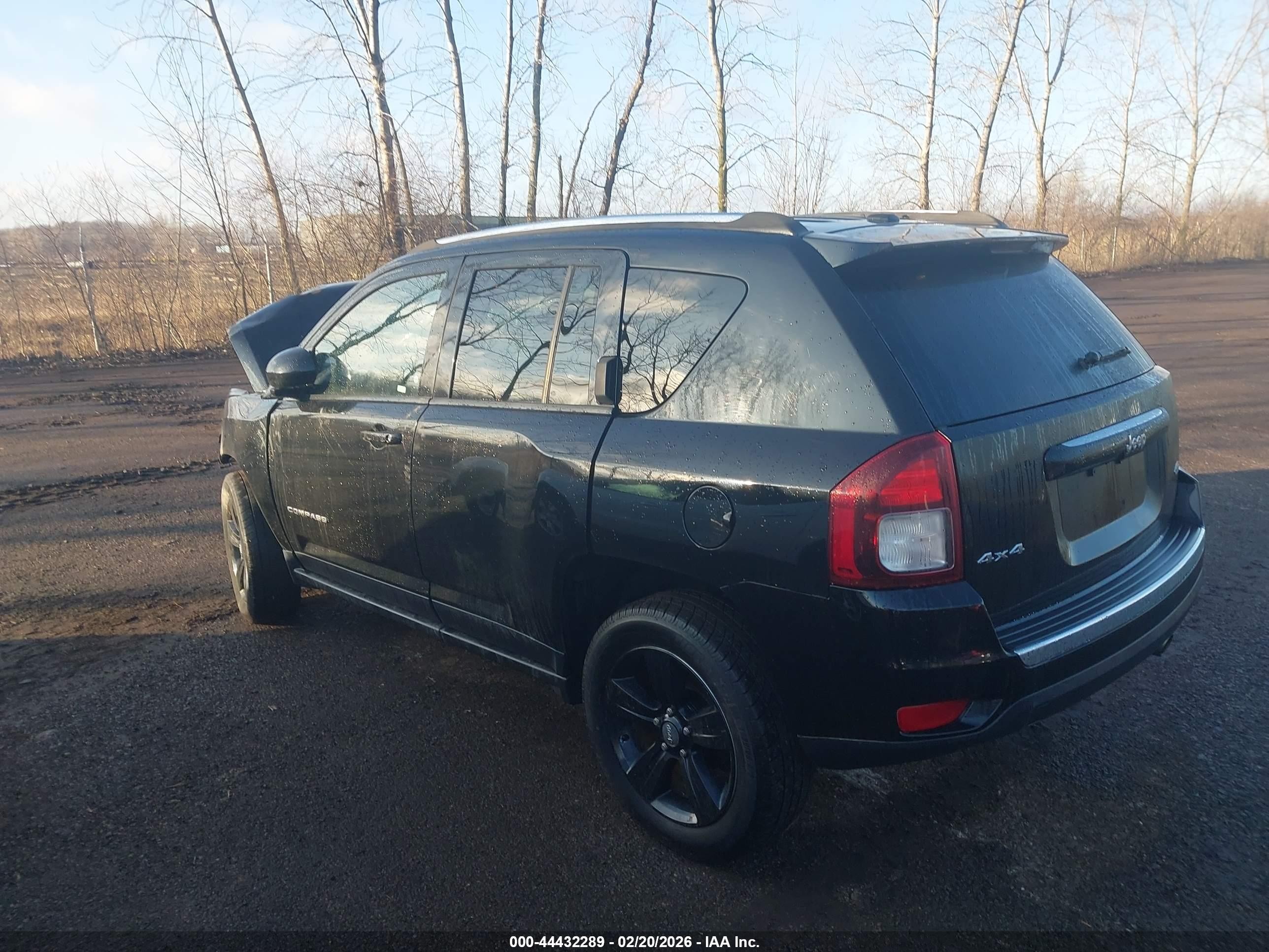 2015 Jeep Compass High Altitude Edition Black vin: 1C4NJDEB8FD425567
