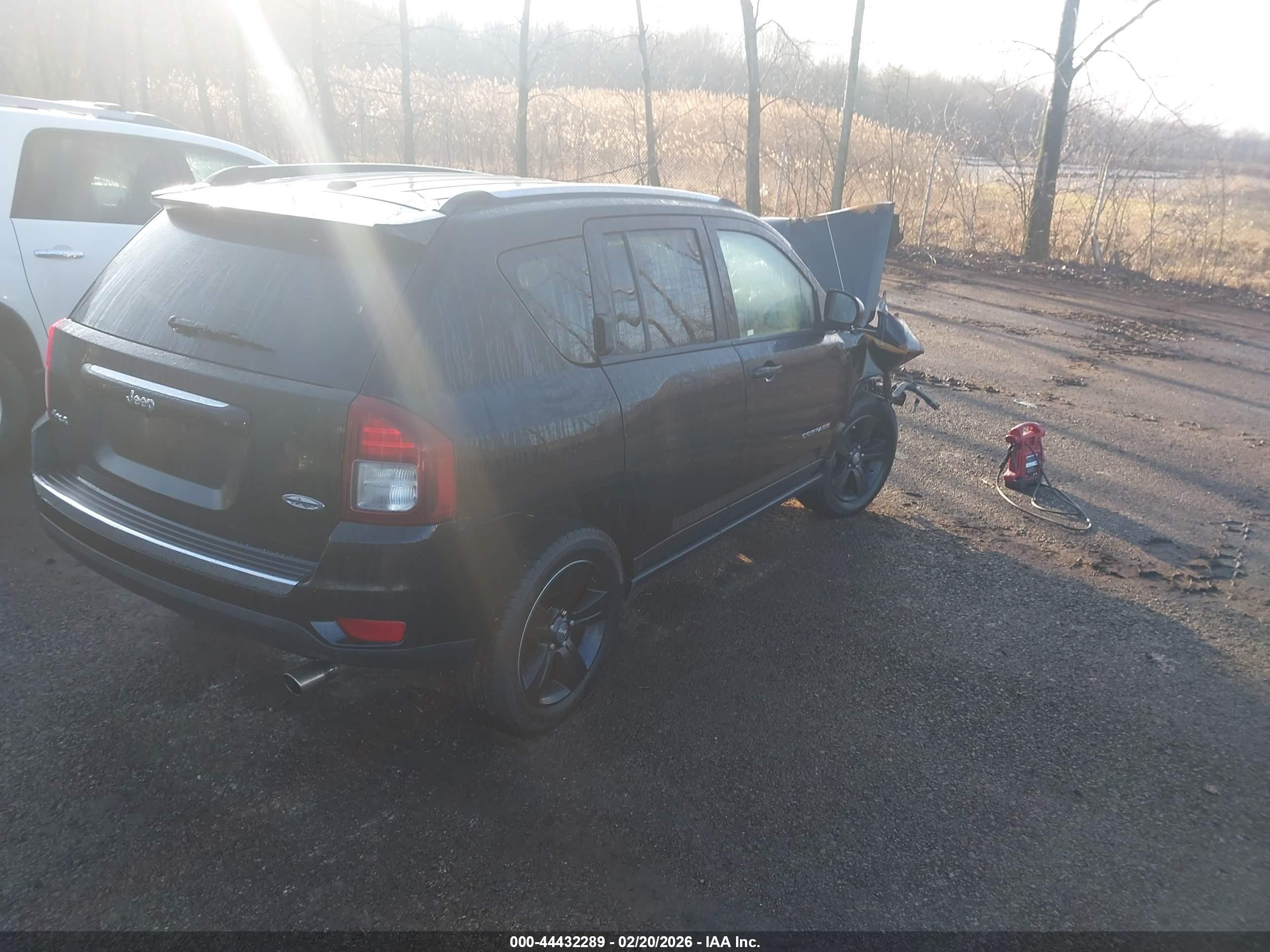2015 Jeep Compass High Altitude Edition Black vin: 1C4NJDEB8FD425567