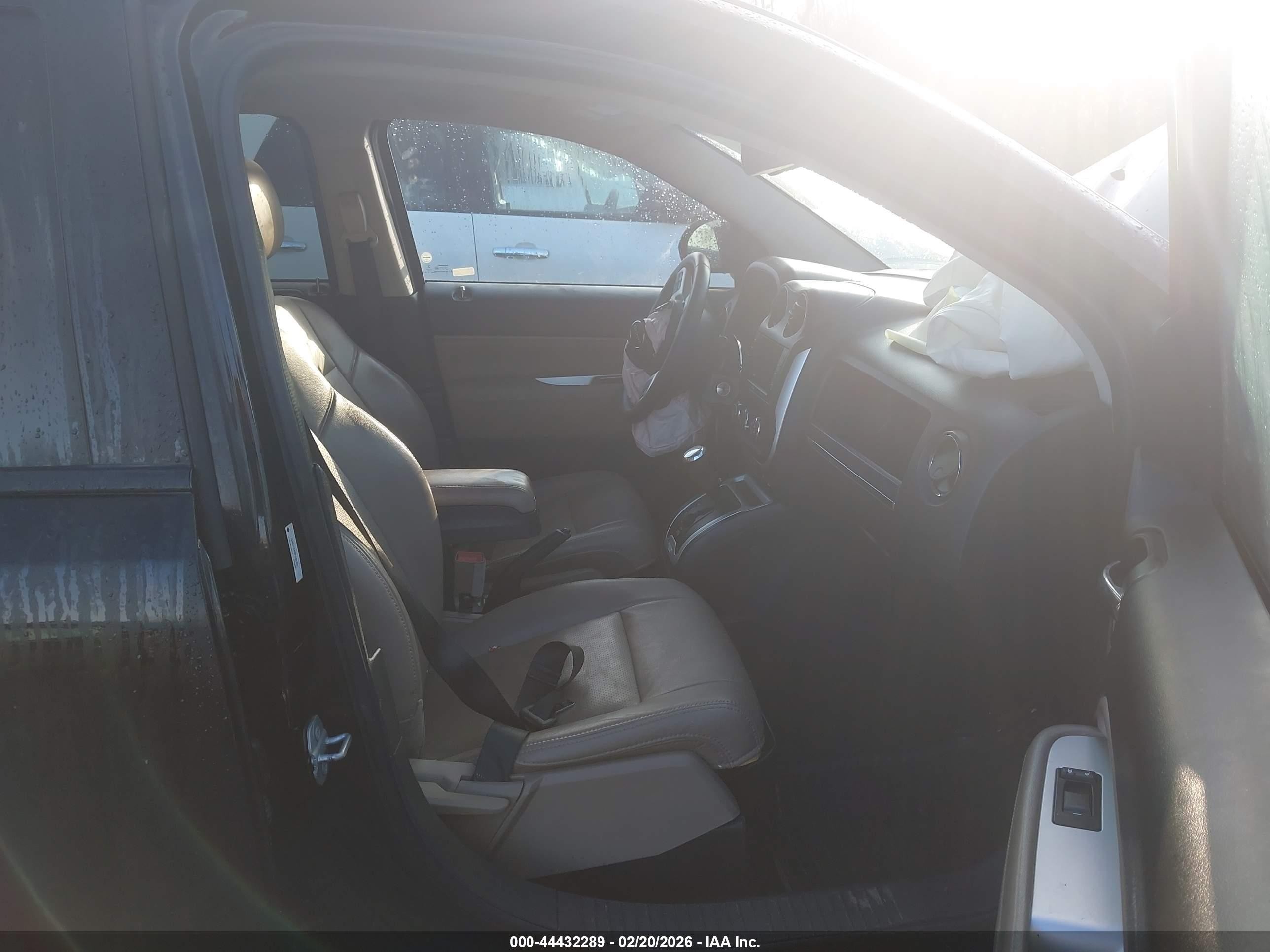 2015 Jeep Compass High Altitude Edition Black vin: 1C4NJDEB8FD425567