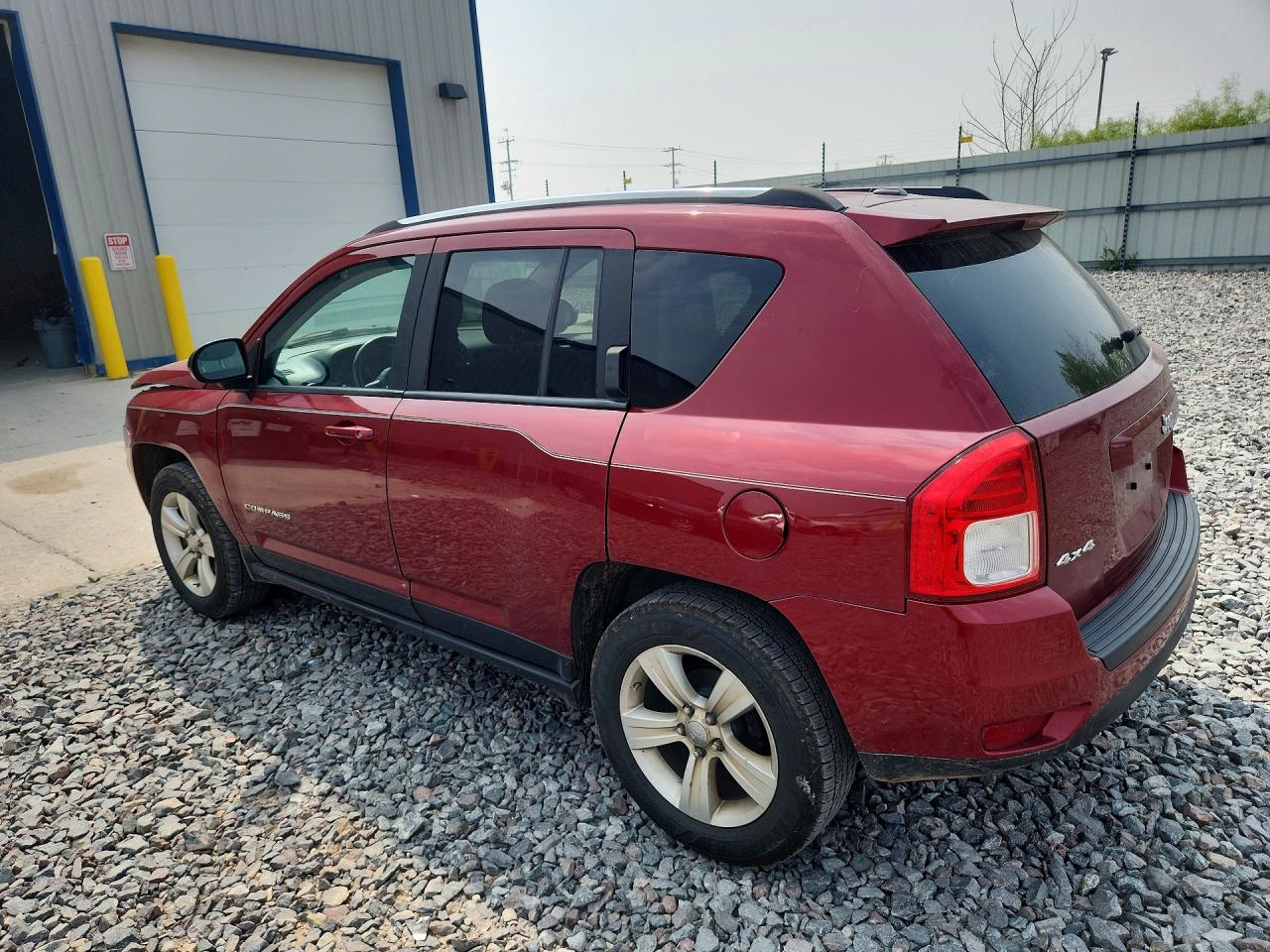 2012 Jeep Compass Latitude Red vin: 1C4NJDEB9CD524684