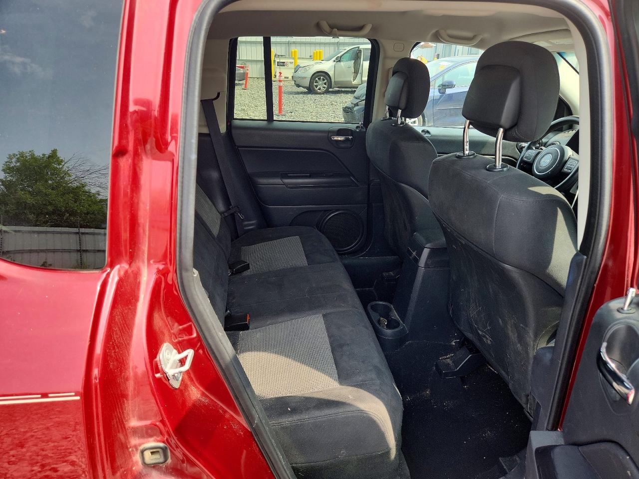 2012 Jeep Compass Latitude Red vin: 1C4NJDEB9CD524684