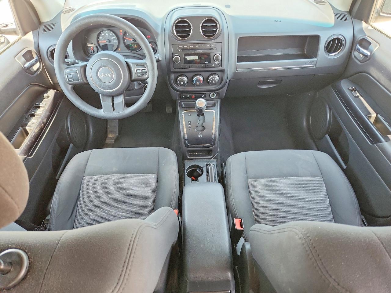 2012 Jeep Compass Latitude Black vin: 1C4NJDEB9CD559306