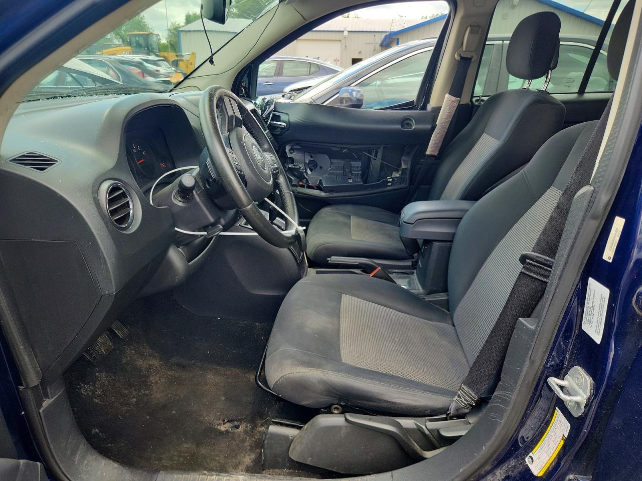 2012 Jeep Compass Latitude Синий vin: 1C4NJDEB9CD577627
