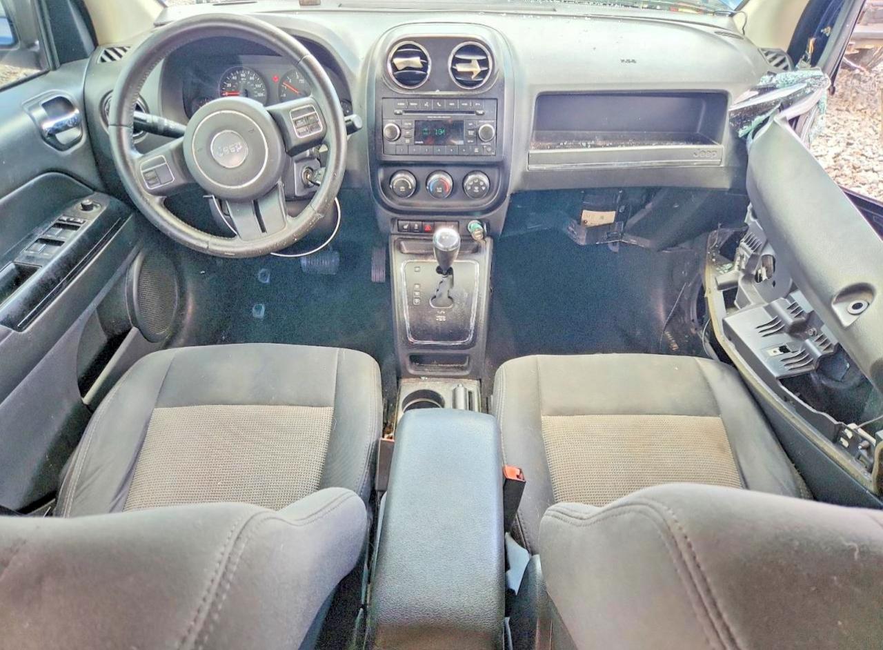 2012 Jeep Compass Latitude Синий vin: 1C4NJDEB9CD577627