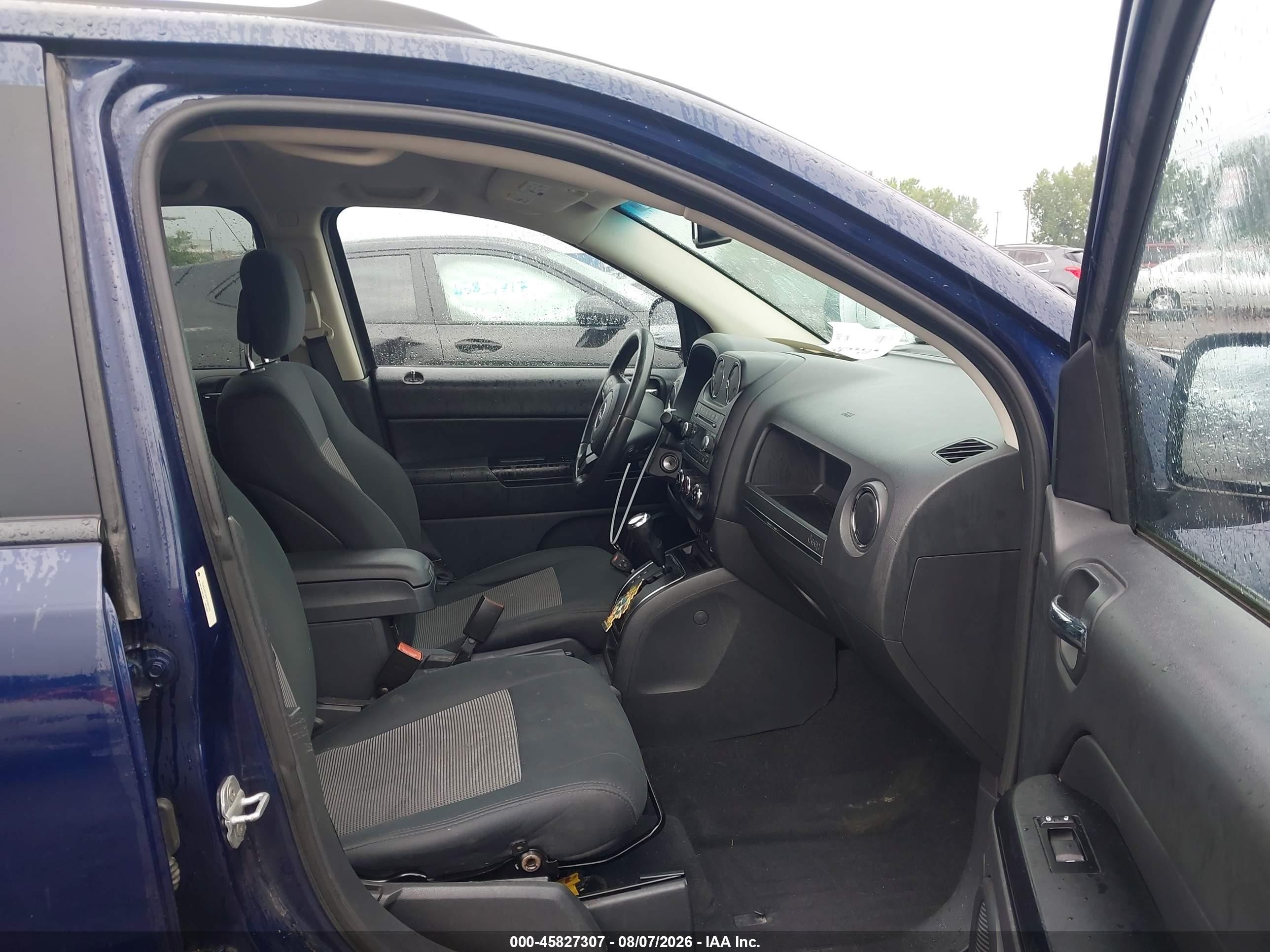 2012 Jeep Compass Latitude Dark Blue vin: 1C4NJDEB9CD588191