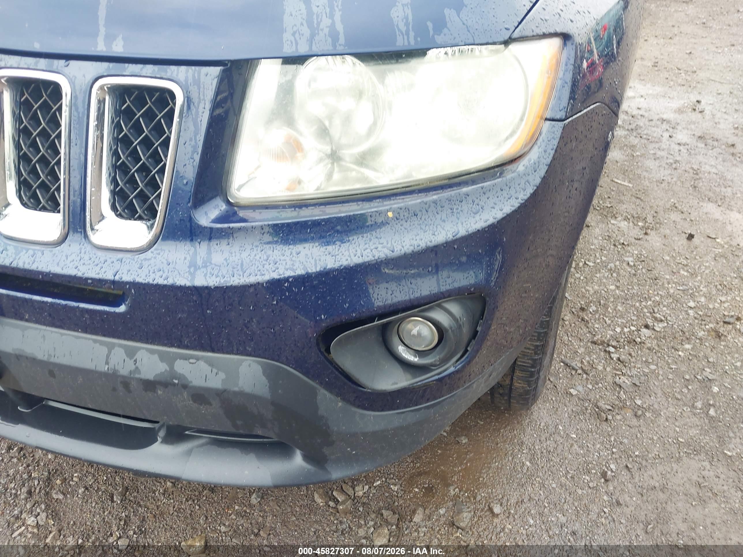 2012 Jeep Compass Latitude Dark Blue vin: 1C4NJDEB9CD588191