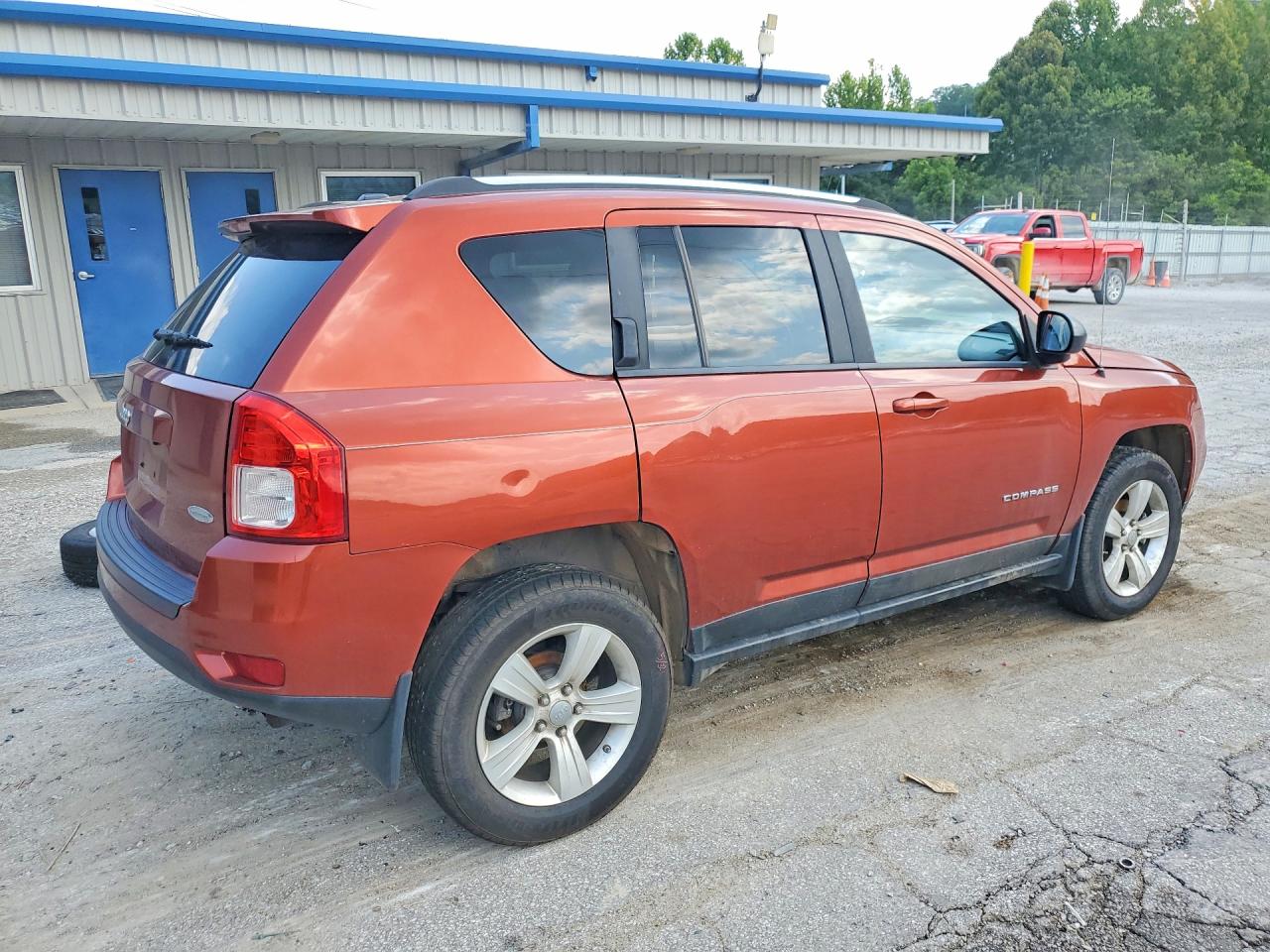 2012 Jeep Compass Latitude Оранжевый vin: 1C4NJDEB9CD675962