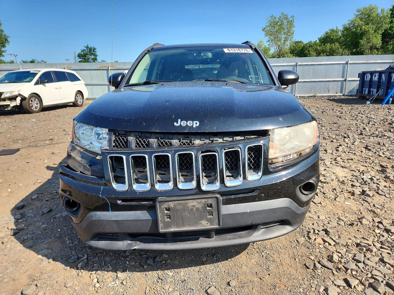2012 Jeep Compass Latitude Черный vin: 1C4NJDEB9CD676593