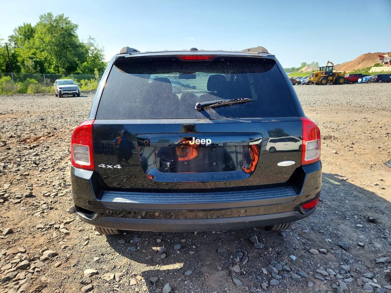 2012 Jeep Compass Latitude Черный vin: 1C4NJDEB9CD676593