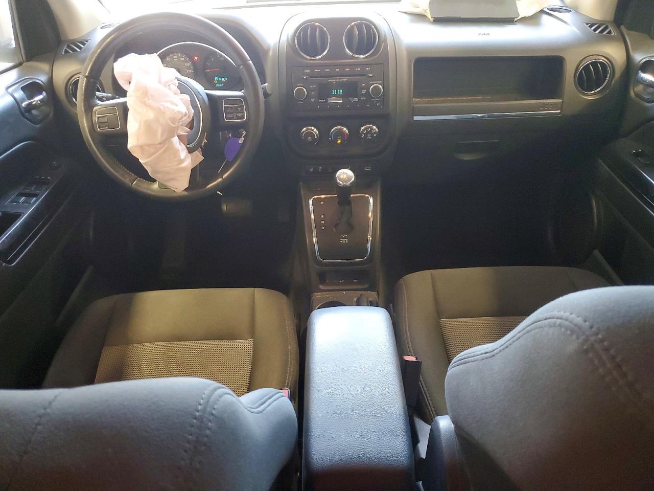 2012 Jeep Compass Latitude Silver vin: 1C4NJDEB9CD692163