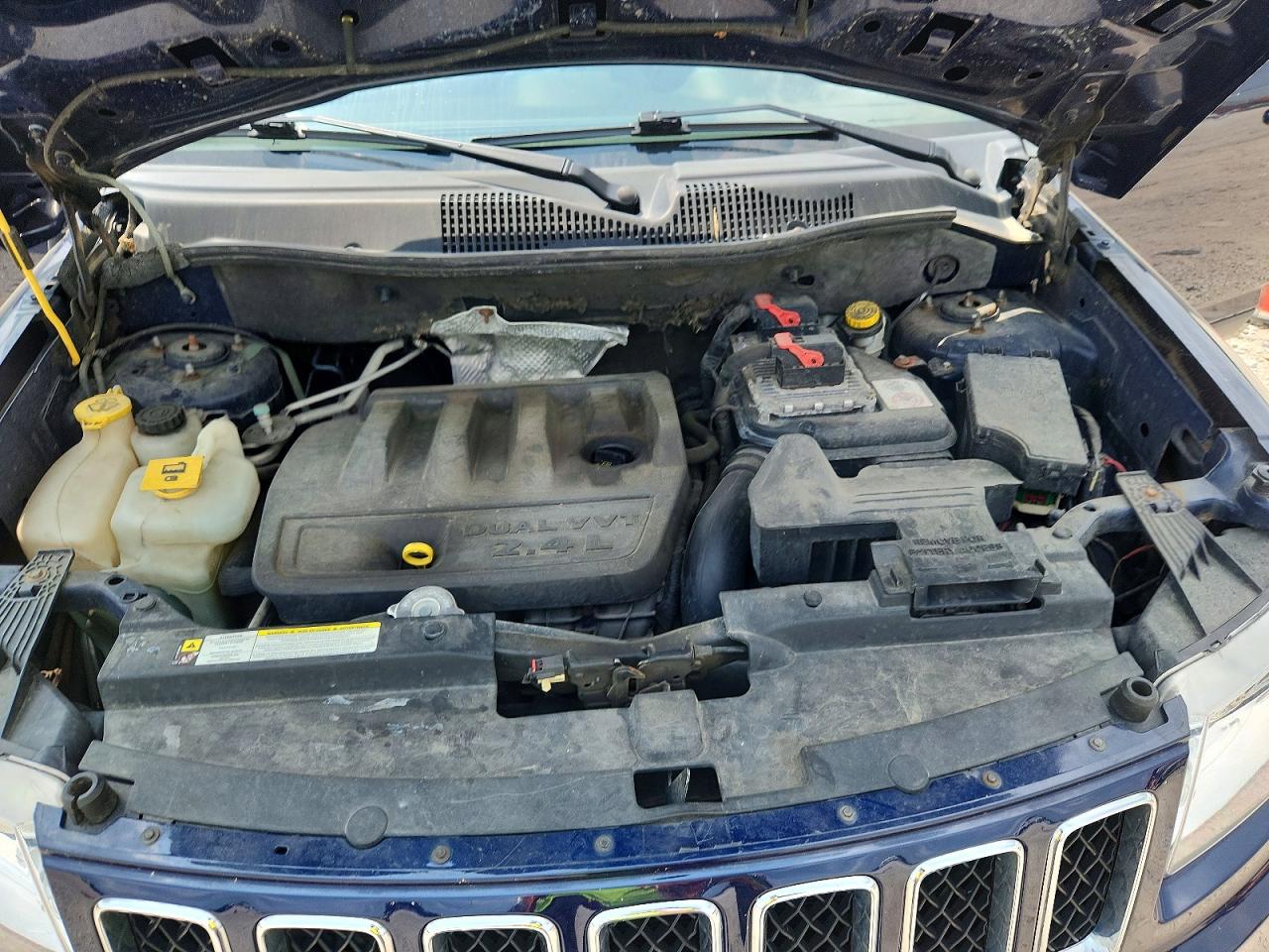 2013 Jeep Compass Latitude Синий vin: 1C4NJDEB9DD158484