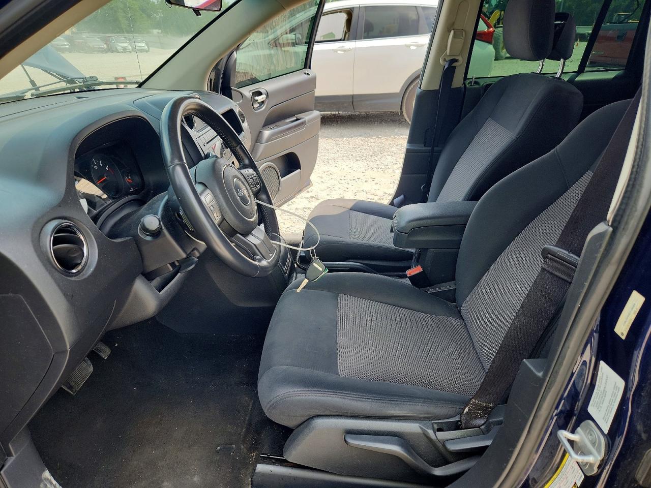 2013 Jeep Compass Latitude Синий vin: 1C4NJDEB9DD158484
