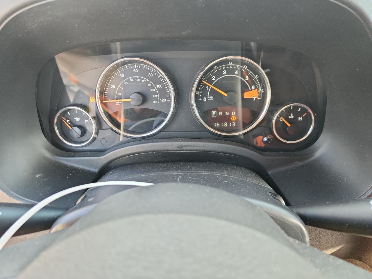 2014 Jeep Compass Latitude Black vin: 1C4NJDEB9ED817052 Damage: Warning - Tire Pressure, On, Unacceptable