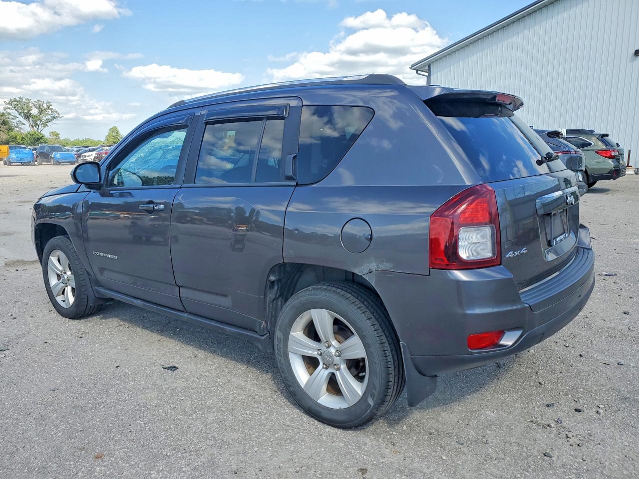 2014 Jeep Compass Latitude Серый vin: 1C4NJDEB9ED822624